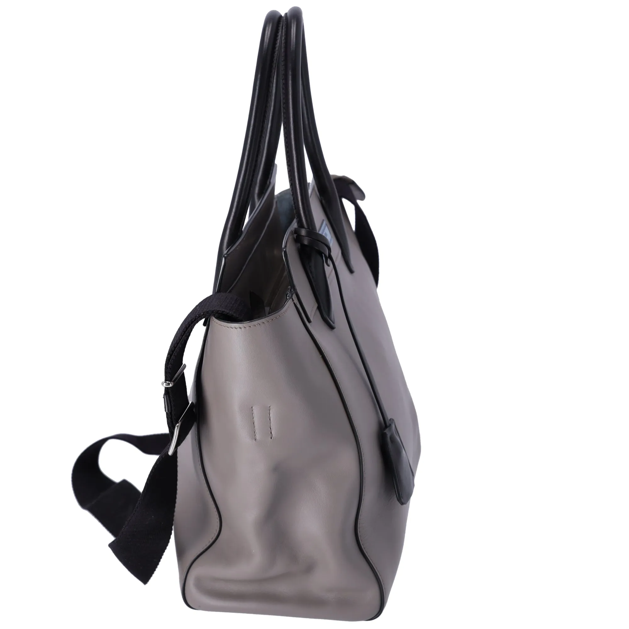 Prada City Etiquette Tote Grey Calf Leather sold by Gaby's Bags product image thumbnail 4