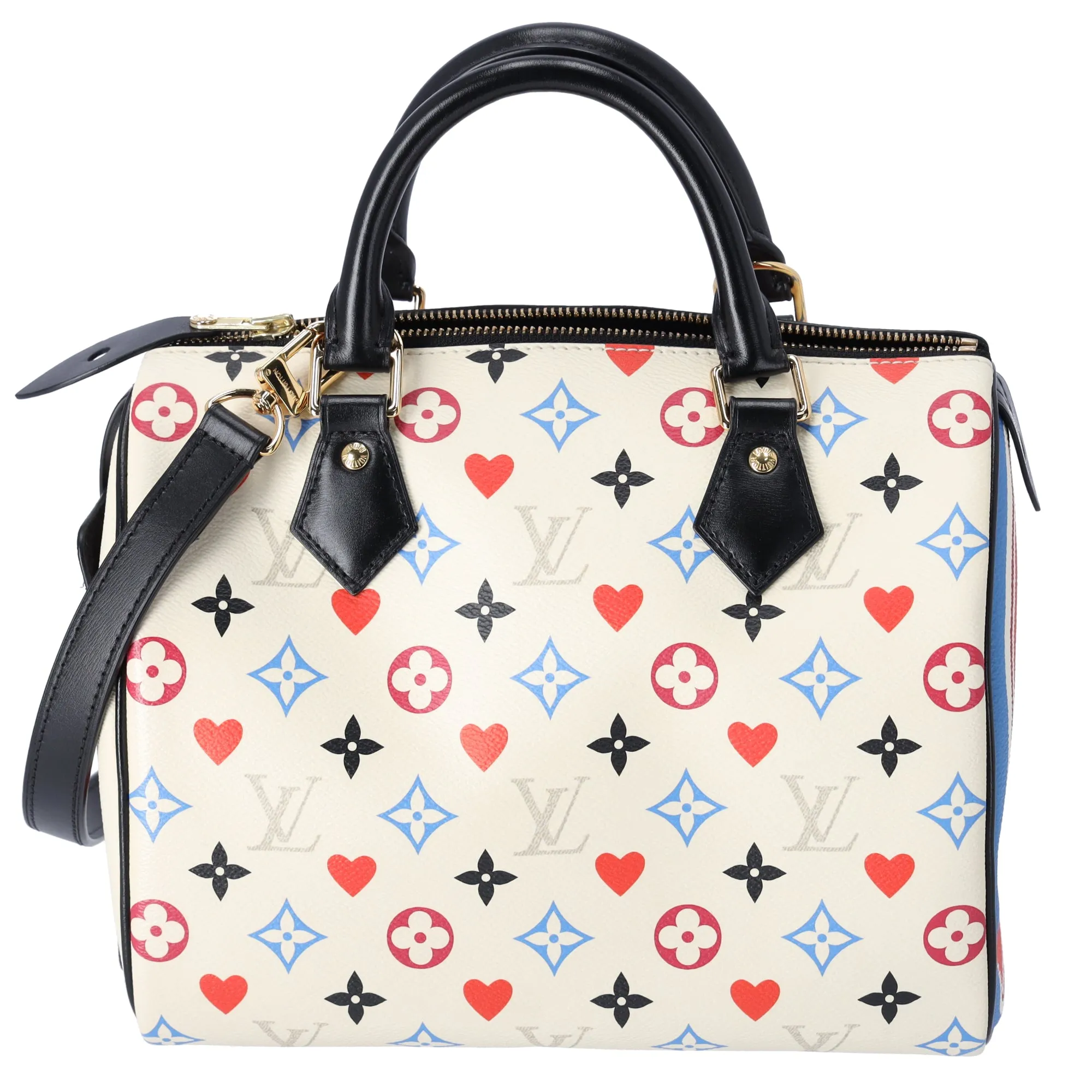 Louis Vuitton Speedy 25 Bandouliere Game On Multicolor Monogram Limited Edition sold by Gaby's Bags