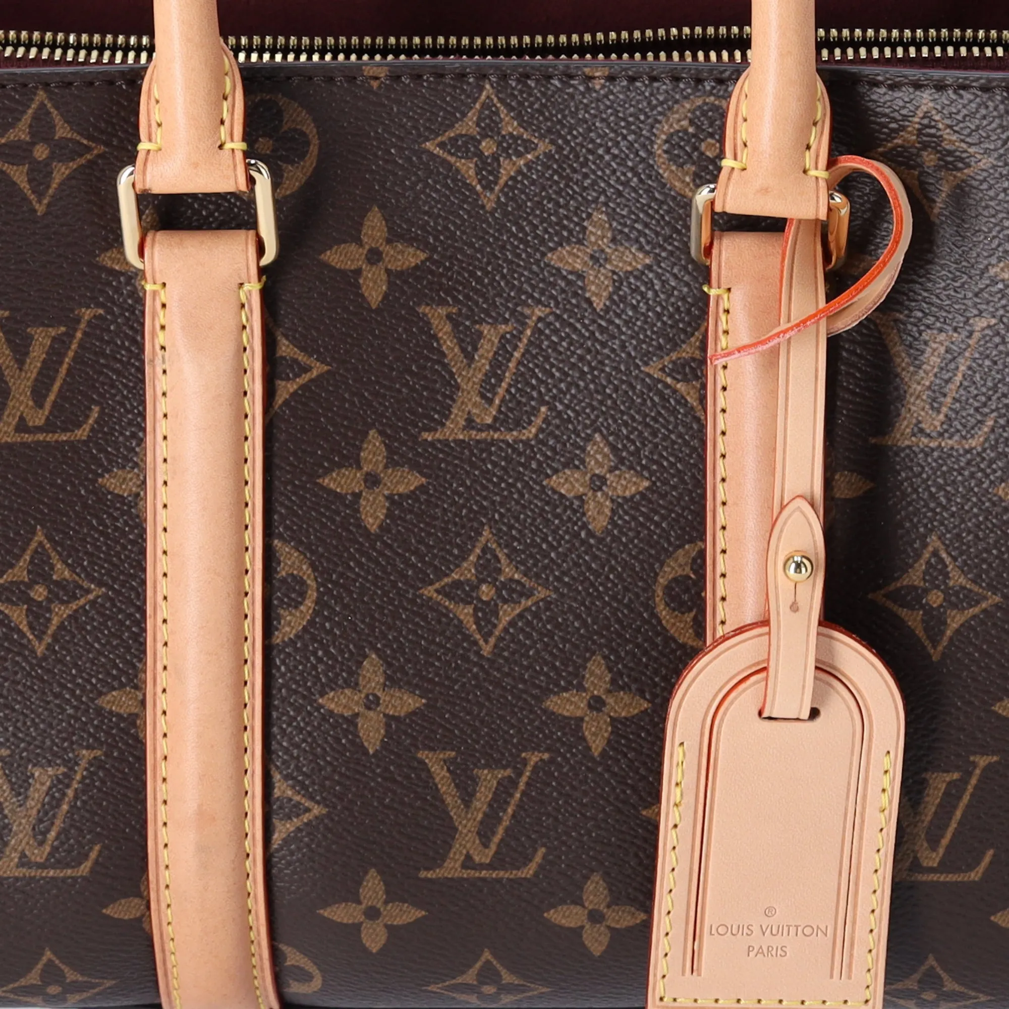 Louis Vuitton Soufflot BB Monogram Satchel Shoulder Bag M44815 Canvas sold by Gaby's Bags product image thumbnail 2