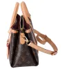 Louis Vuitton Soufflot BB Monogram Satchel Shoulder Bag M44815 Canvas sold by Gaby's Bags