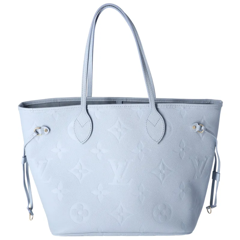 Louis Vuitton Neverfull MM Monogram Empreinte Tote Bag M46482 Blue made by Louis Vuitton