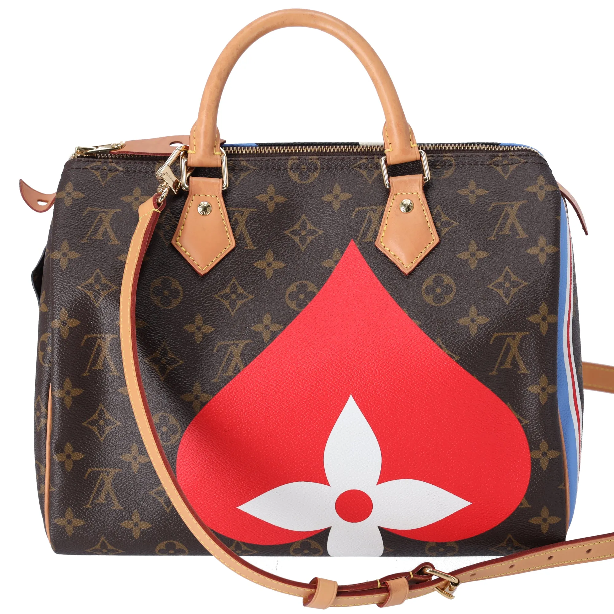 Louis Vuitton Speedy 30 Bandouliere Game On Limited Edition sold by Gaby's Bags product image thumbnail 4