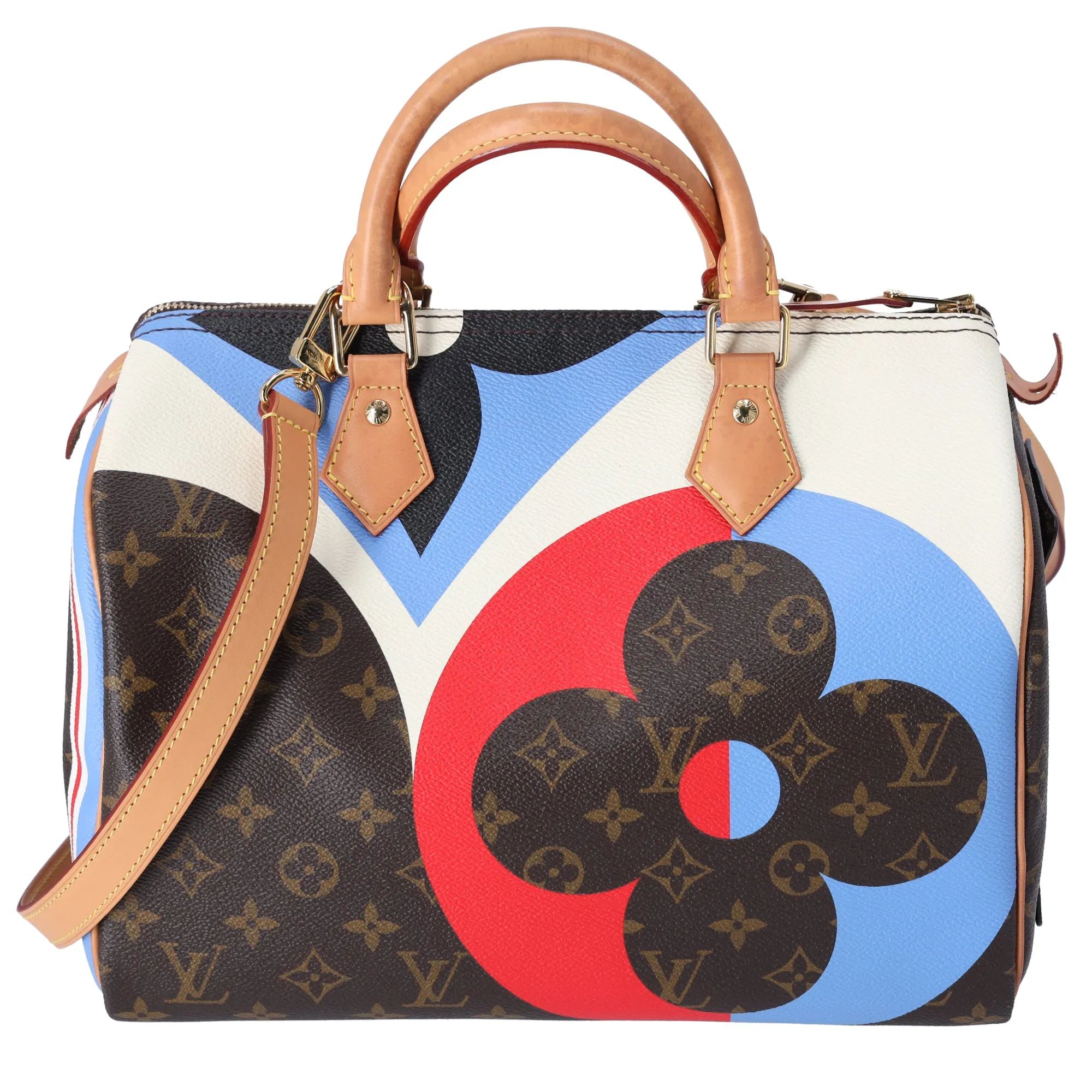 Louis Vuitton Speedy 30 Bandouliere Game On Limited Edition sold by Gaby's Bags