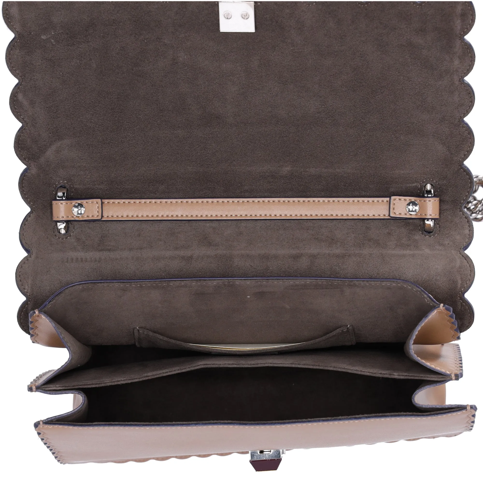 FENDI KAN I Shoulder Bag 8BT283 Brown Leather sold by Gaby's Bags product image thumbnail 5