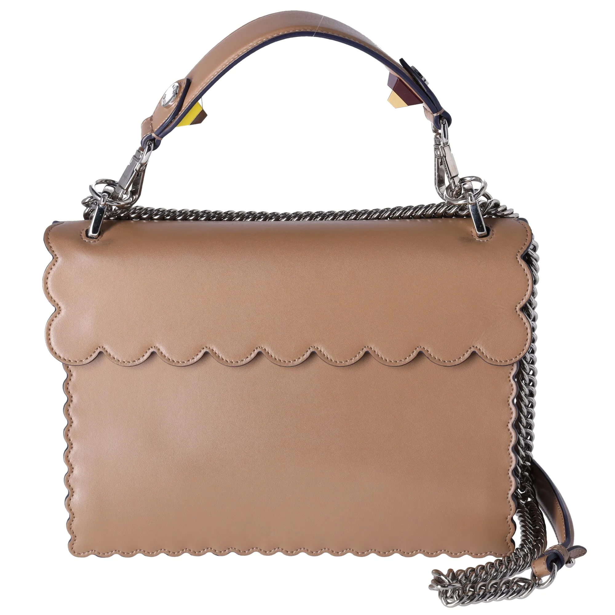 FENDI KAN I Shoulder Bag 8BT283 Brown Leather sold by Gaby's Bags product image thumbnail 3