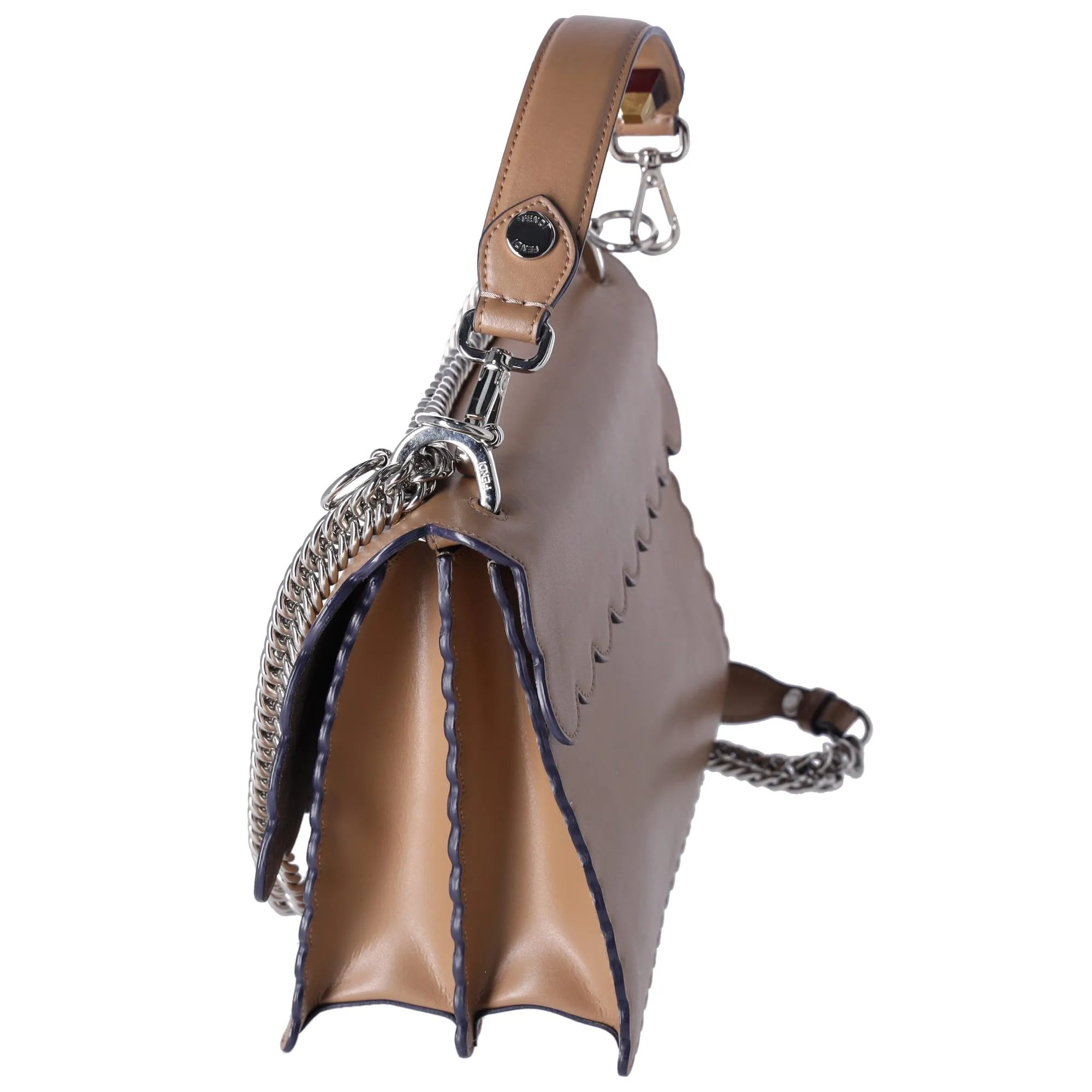 FENDI KAN I Shoulder Bag 8BT283 Brown Leather sold by Gaby's Bags product image thumbnail 4