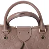 Louis Vuitton Mazarine PM Handbag Monogram Empreinte Leather Taupe sold by Gaby's Bags