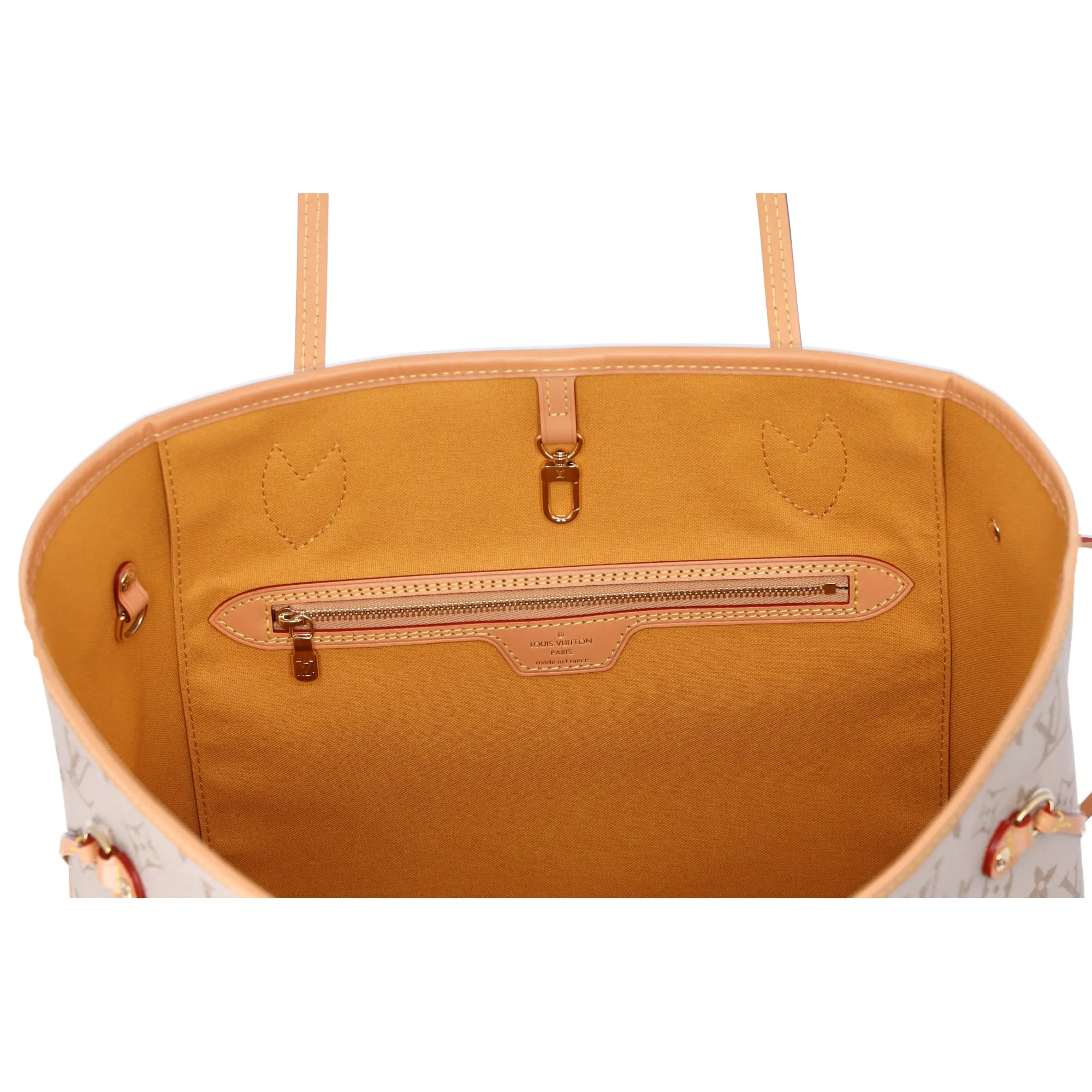 Louis Vuitton Neverfull MM Tote Collection Line M23501 Beige Monogram sold by Gaby's Bags product image thumbnail 5