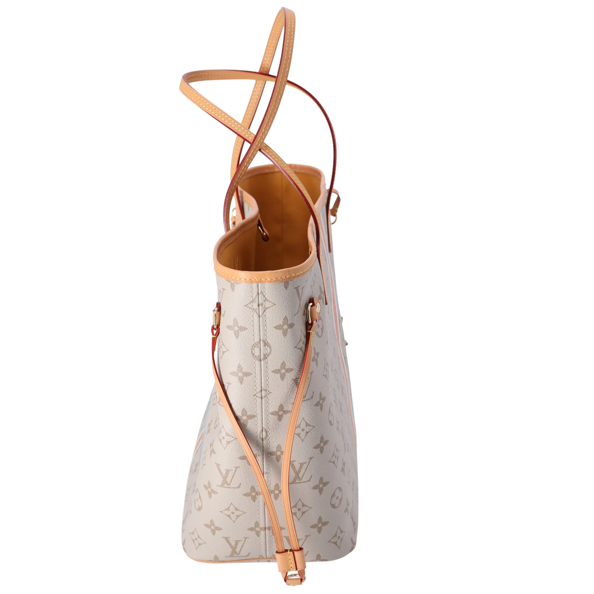 Louis Vuitton Neverfull MM Tote Collection Line M23501 Beige Monogram sold by Gaby's Bags product image thumbnail 2