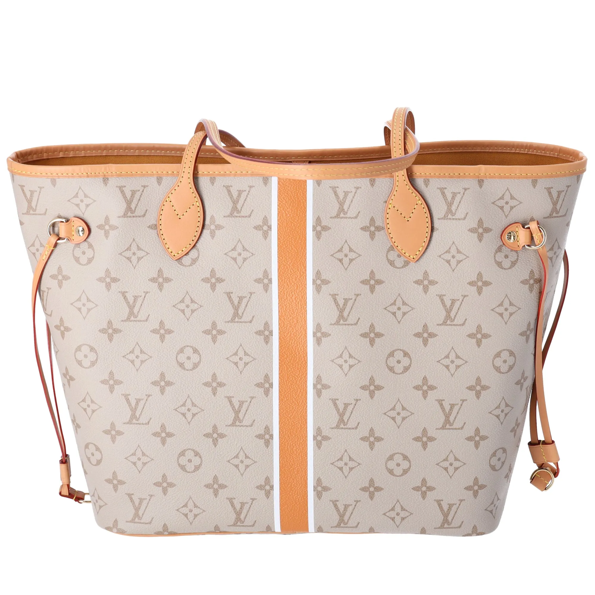 Louis Vuitton Neverfull MM Tote Collection Line M23501 Beige Monogram sold by Gaby's Bags product image thumbnail 3