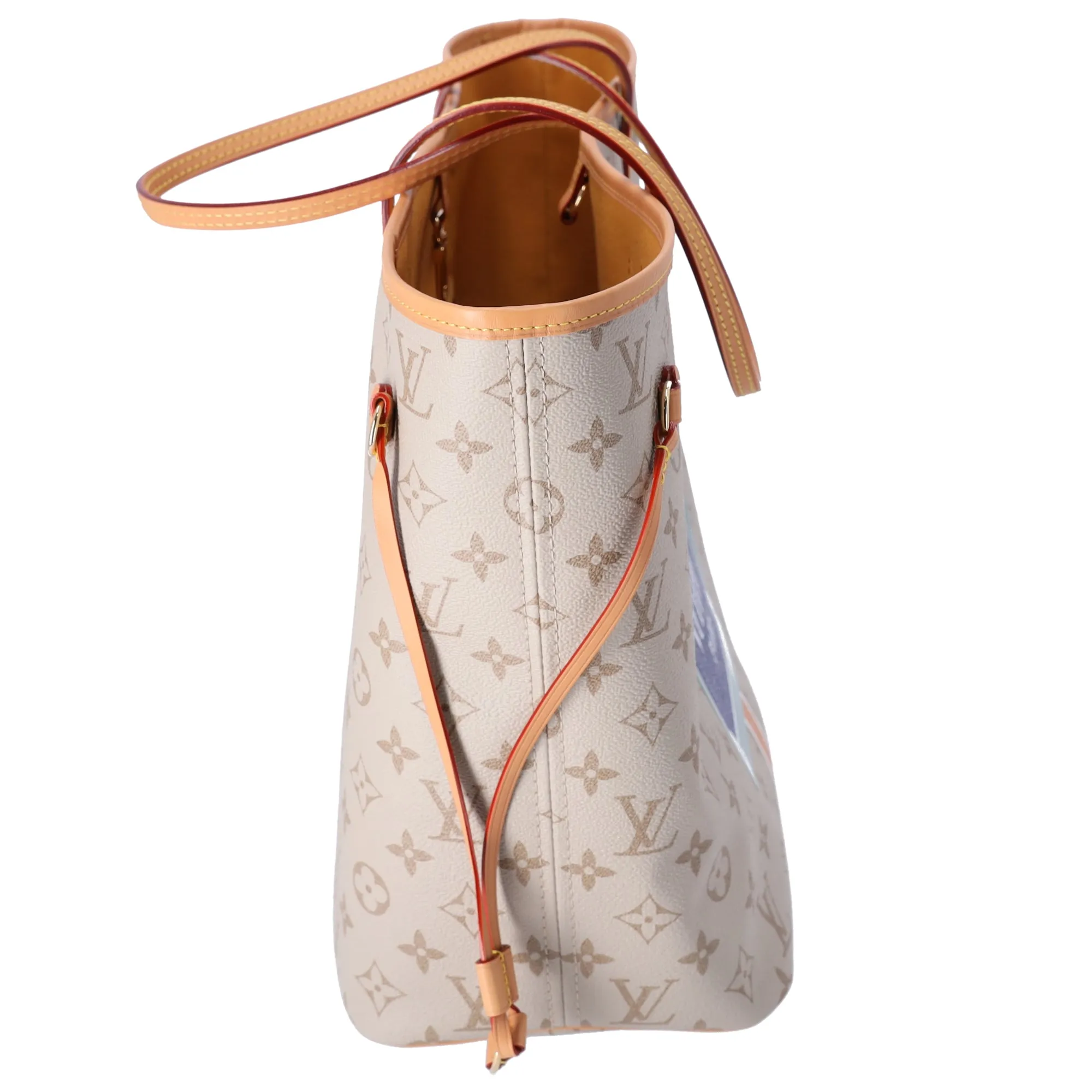 Louis Vuitton Neverfull MM Tote Collection Line M23501 Beige Monogram sold by Gaby's Bags product image thumbnail 4