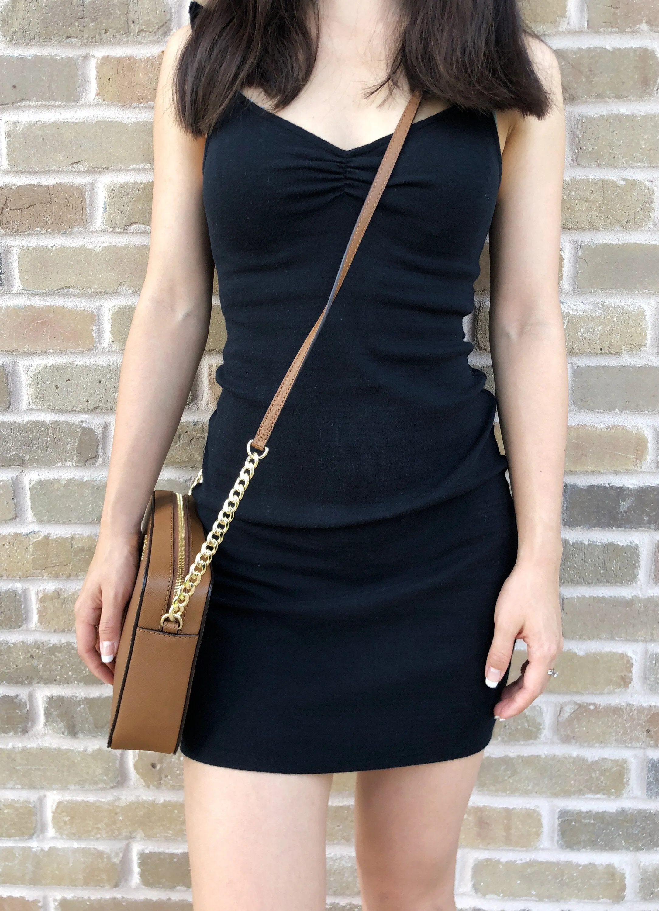 Michael Kors Jet Set East West Large Crossbody Luggage Brown sold by Gaby's Bags product image thumbnail 3