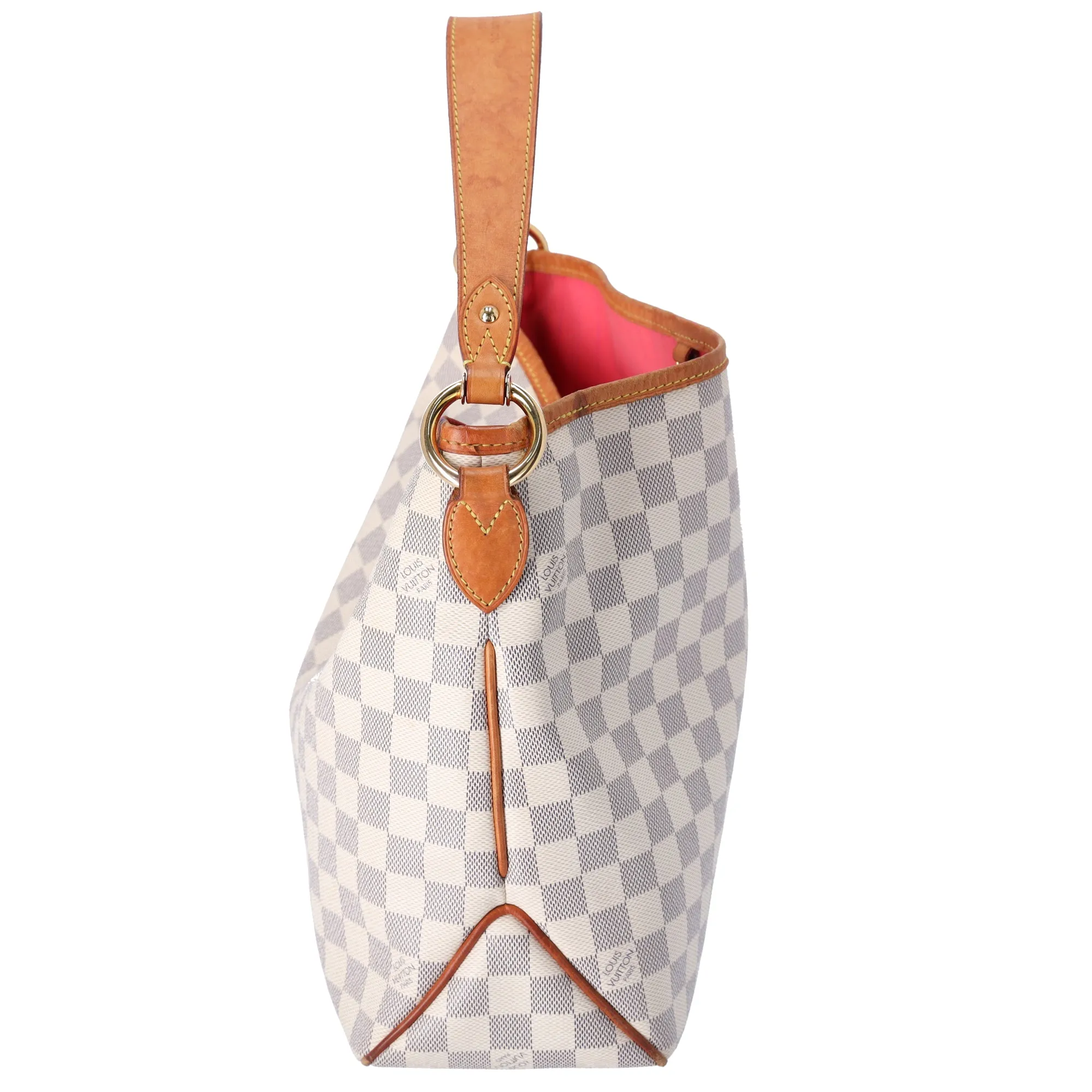 Louis Vuitton Delightful PM Tote Bag N41447 Beige Damier Azur Canvas sold by Gaby's Bags product image thumbnail 4