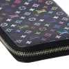 Louis Vuitton Murakami Zippy Wallet Monogram Black Multicolor Pink sold by Gaby's Bags