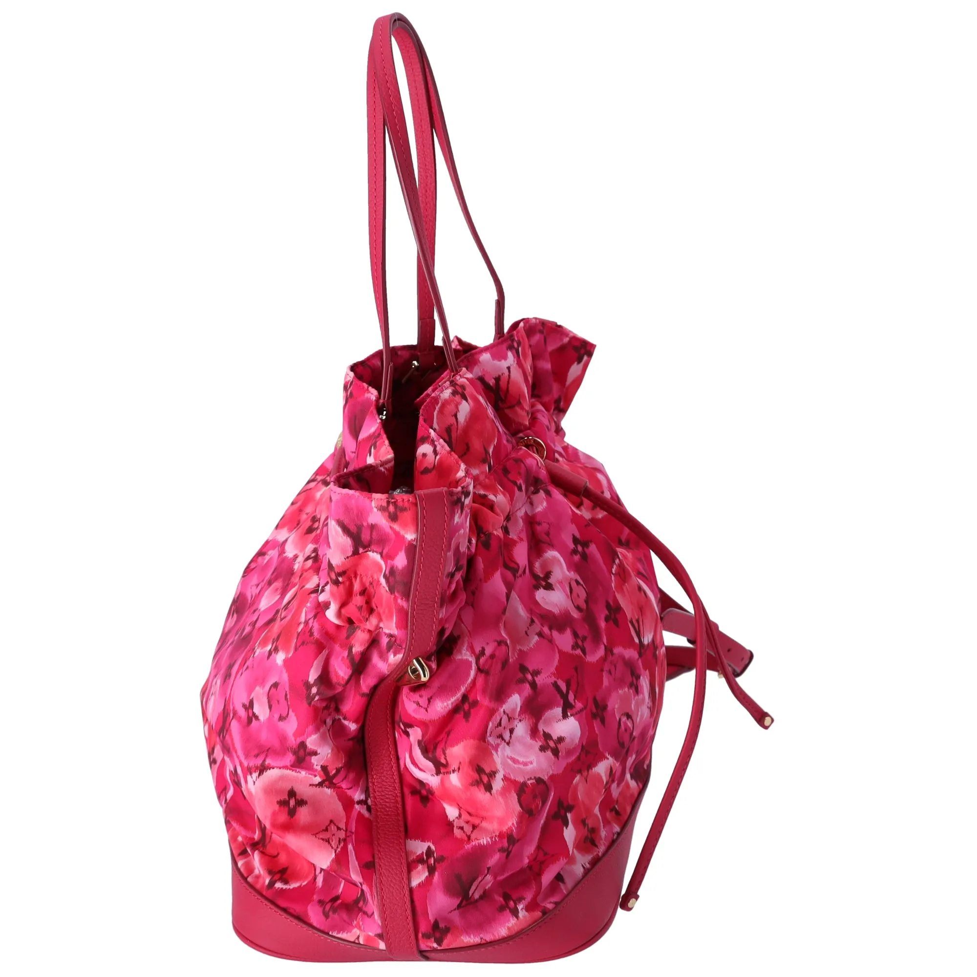 Louis Vuitton Noefull MM Tote Nylon Monogram Ikat Rose Indian Pink sold by Gaby's Bags product image thumbnail 2