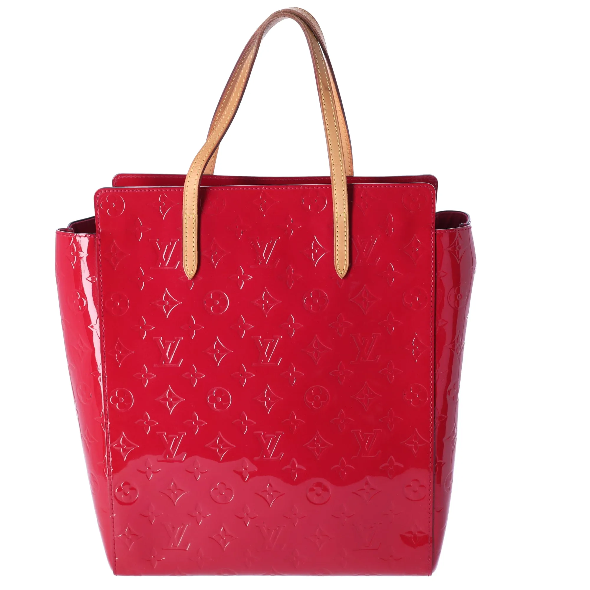 Louis Vuitton Catalina NS Monogram Vernis Tote Bag M90013 Rose Indian sold by Gaby's Bags