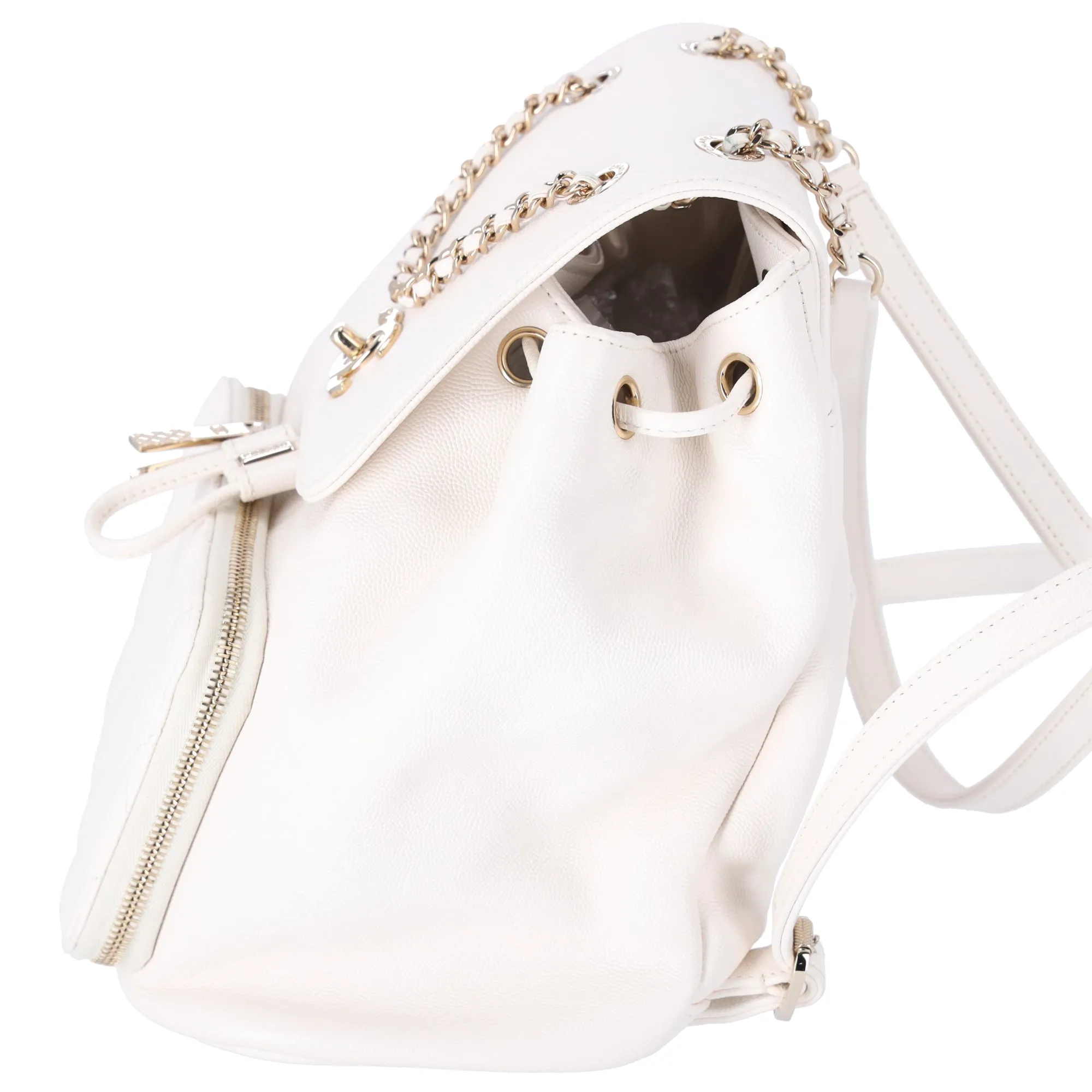 Chanel Caviar Quilted Business Affinity Backpack White sold by Gaby's Bags product image thumbnail 2