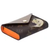 Louis Vuitton Monogram Vivienne Playing Cards Pouch Gold Brown Wallet sold by Gaby's Bags