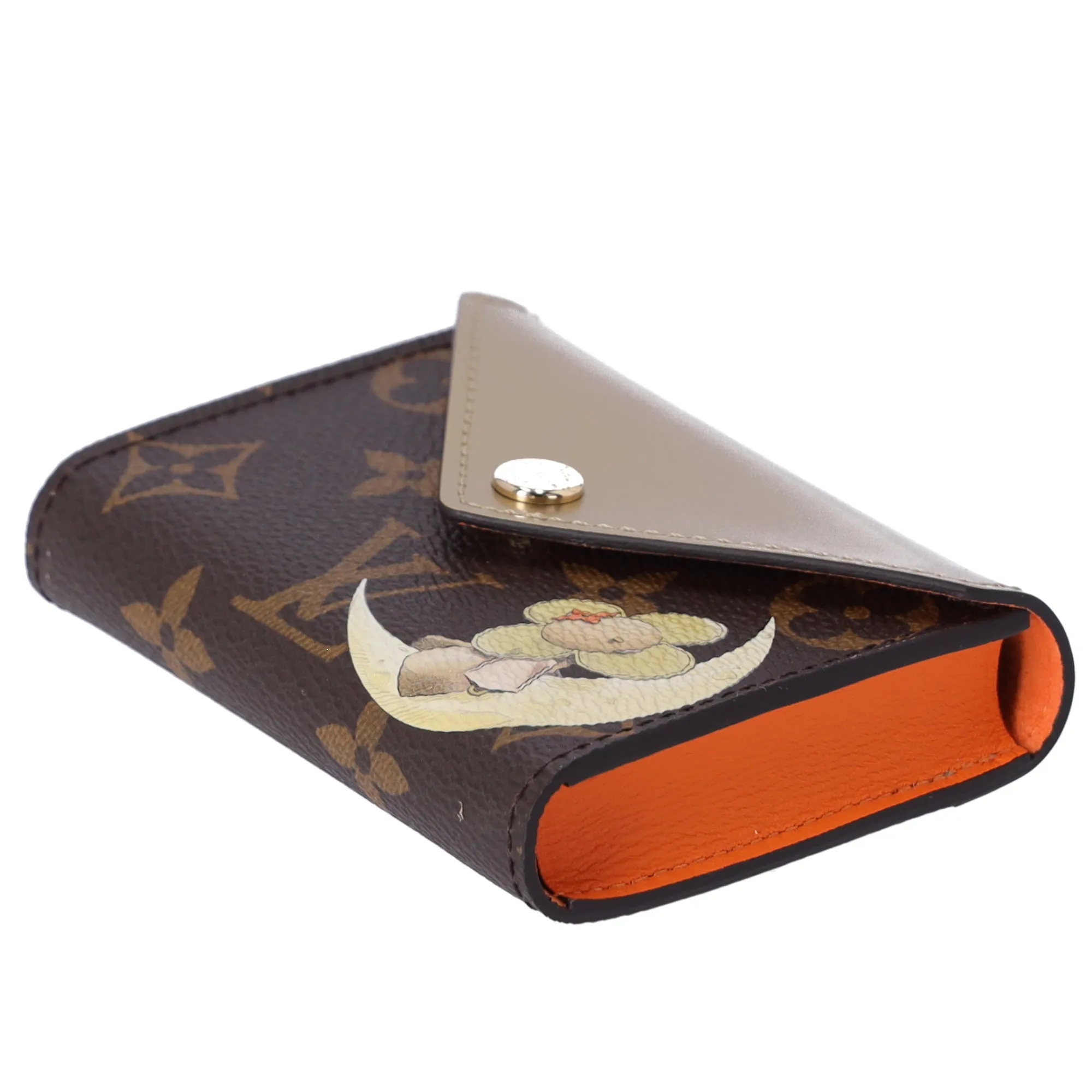 Louis Vuitton Monogram Vivienne Playing Cards Pouch Gold Brown Wallet sold by Gaby's Bags product image thumbnail 3