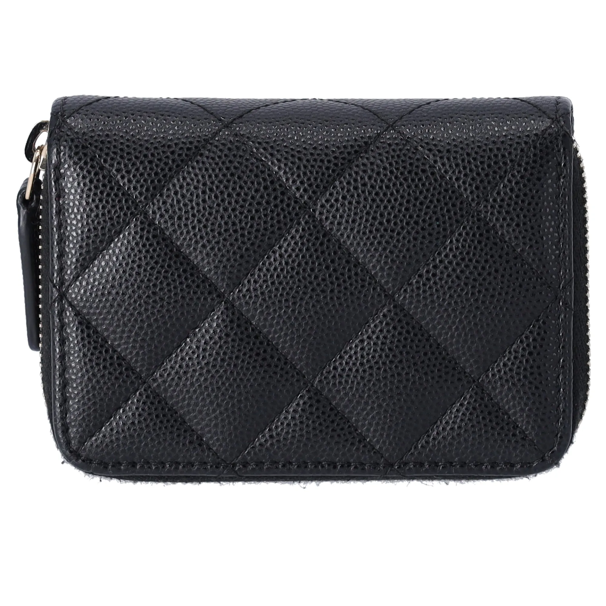 CHANEL Matelasse Compact Bifold Coin Wallet AP1958 Black Caviar Leather sold by Gaby's Bags product image thumbnail 3