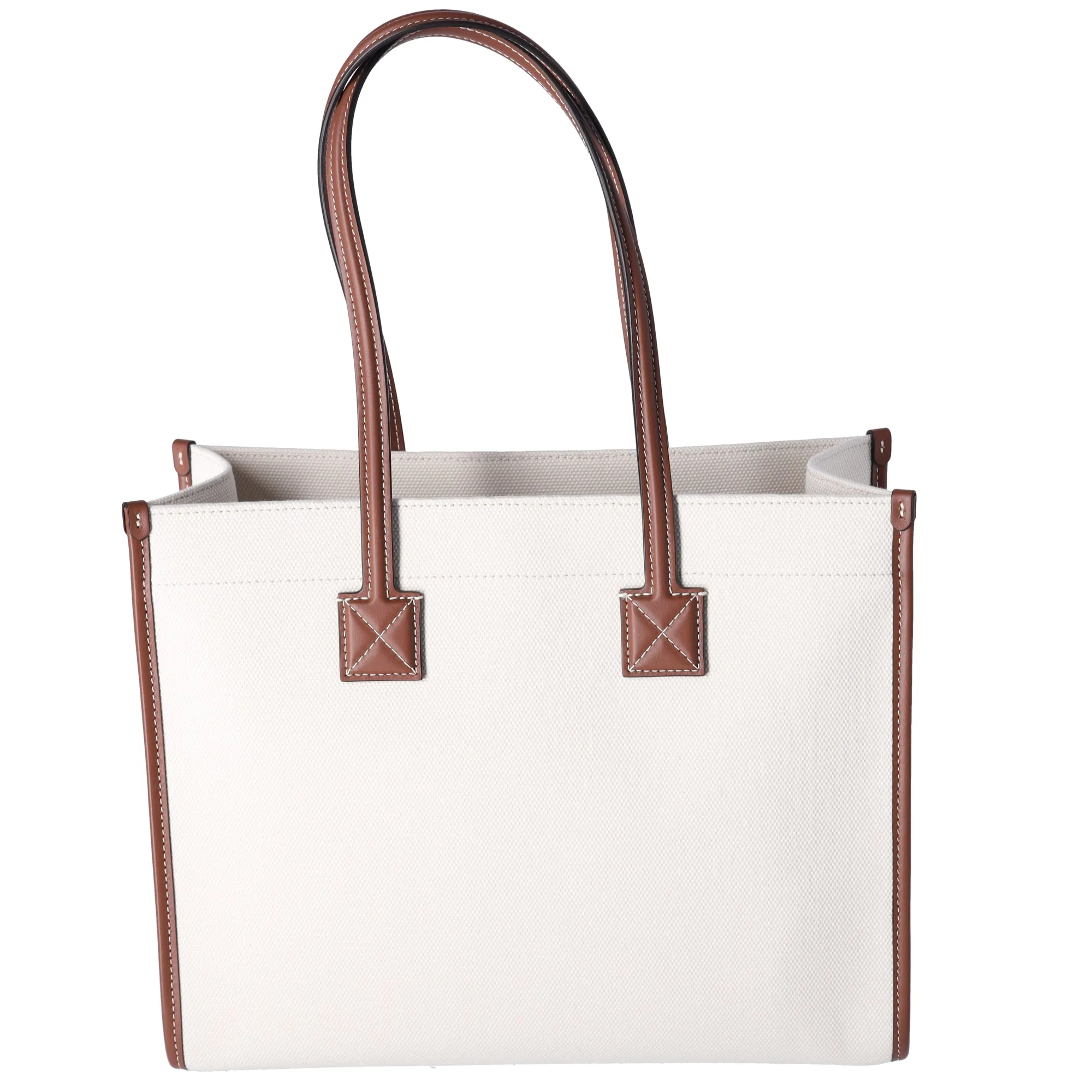 Burberry Small Freya Tote Tote Bag 8044138 Cream Brown Canvas Leather sold by Gaby's Bags product image thumbnail 3