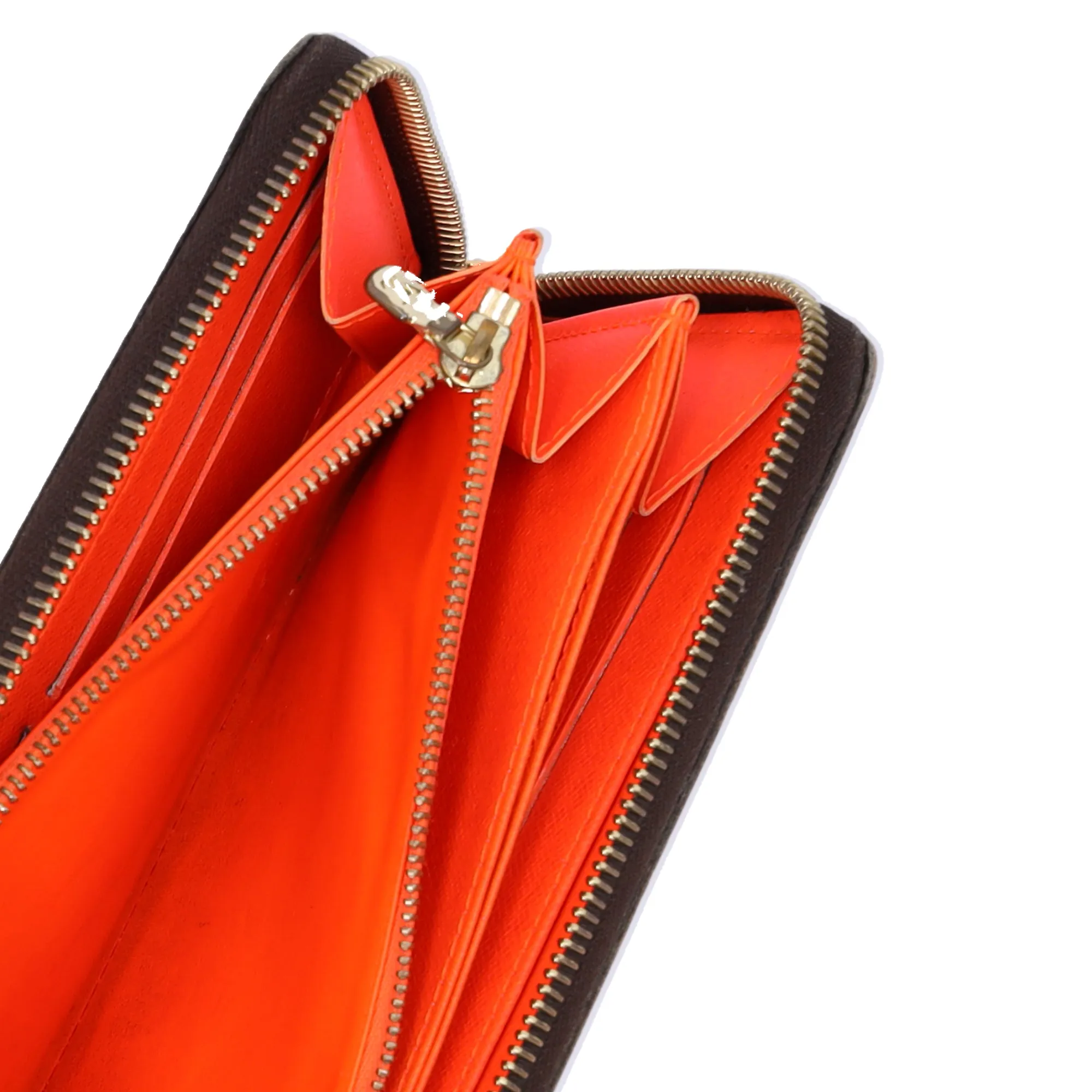 Louis Vuitton Zippy Wallet Brown Monogram Graffiti M93711 Orange sold by Gaby's Bags product image thumbnail 5