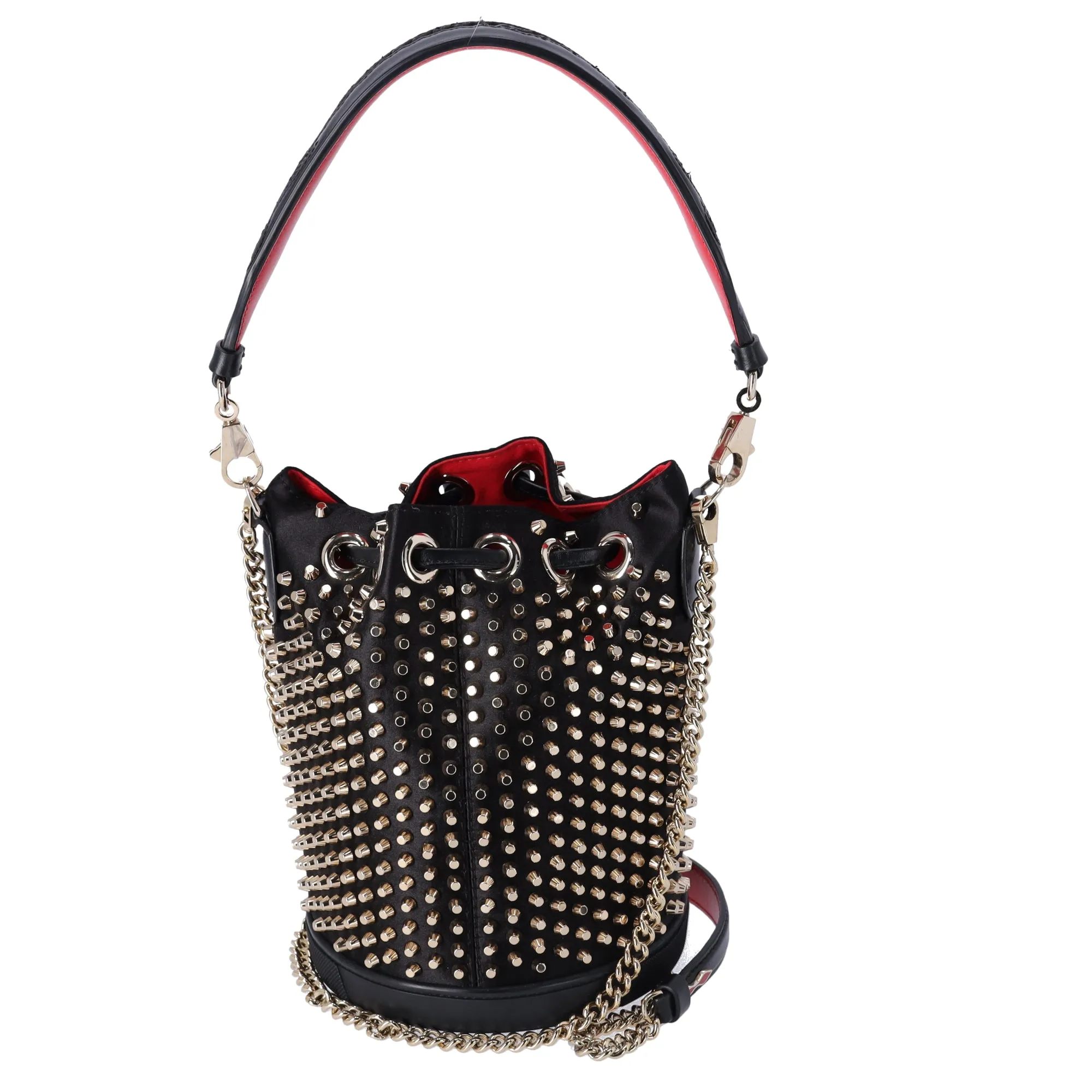 Christian Louboutin Marie Jane Bucket Loubirun Spikes Shoulder Bag sold by Gaby's Bags product image thumbnail 3