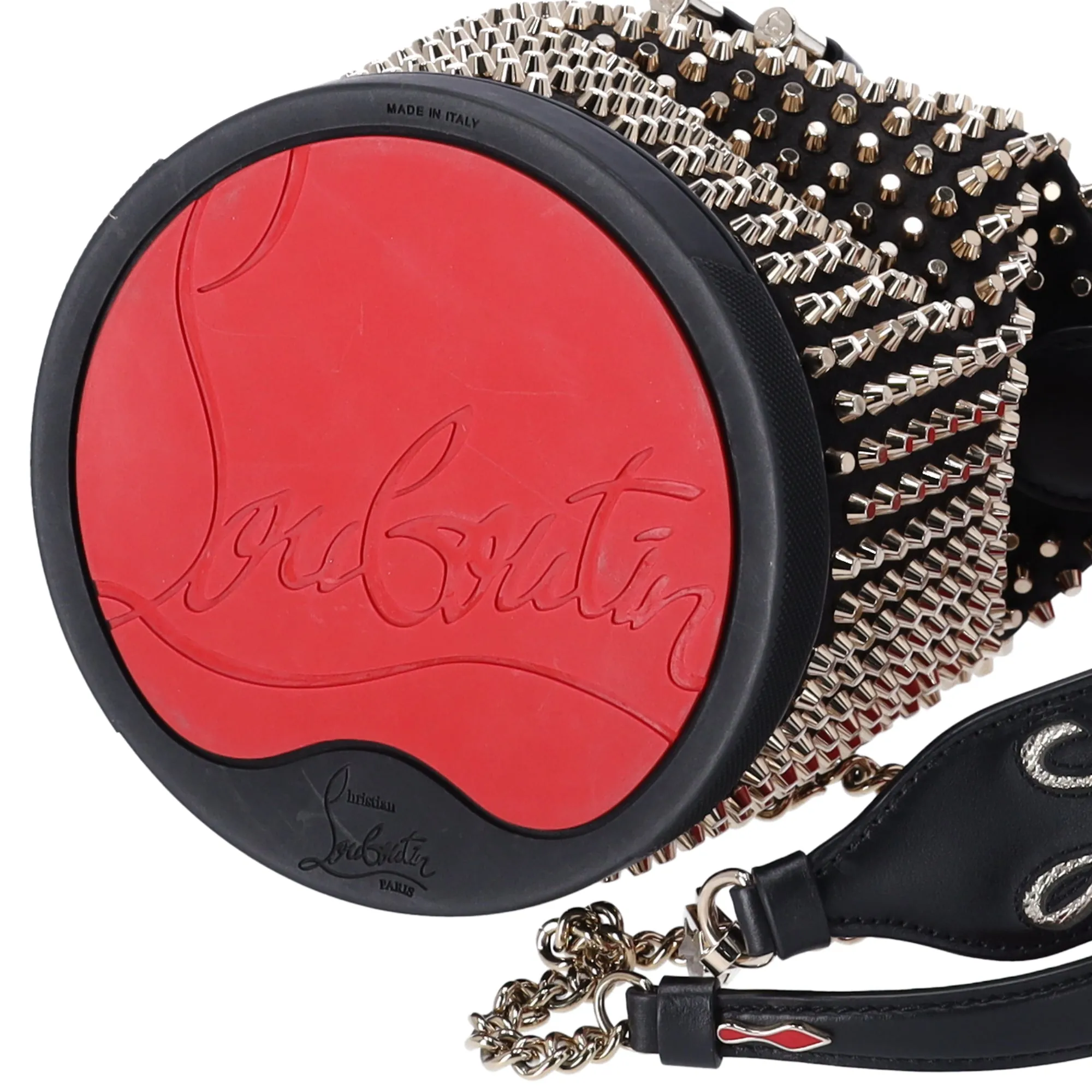 Christian Louboutin Marie Jane Bucket Loubirun Spikes Shoulder Bag sold by Gaby's Bags product image thumbnail 5