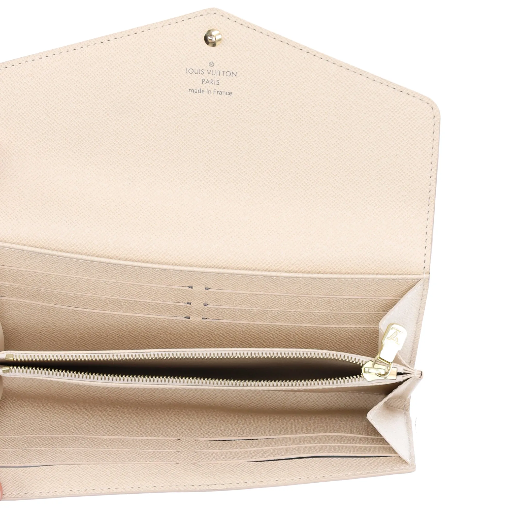 Louis Vuitton Sarah Long Wallet N63208 Azur Damier Canvas sold by Gaby's Bags product image thumbnail 5