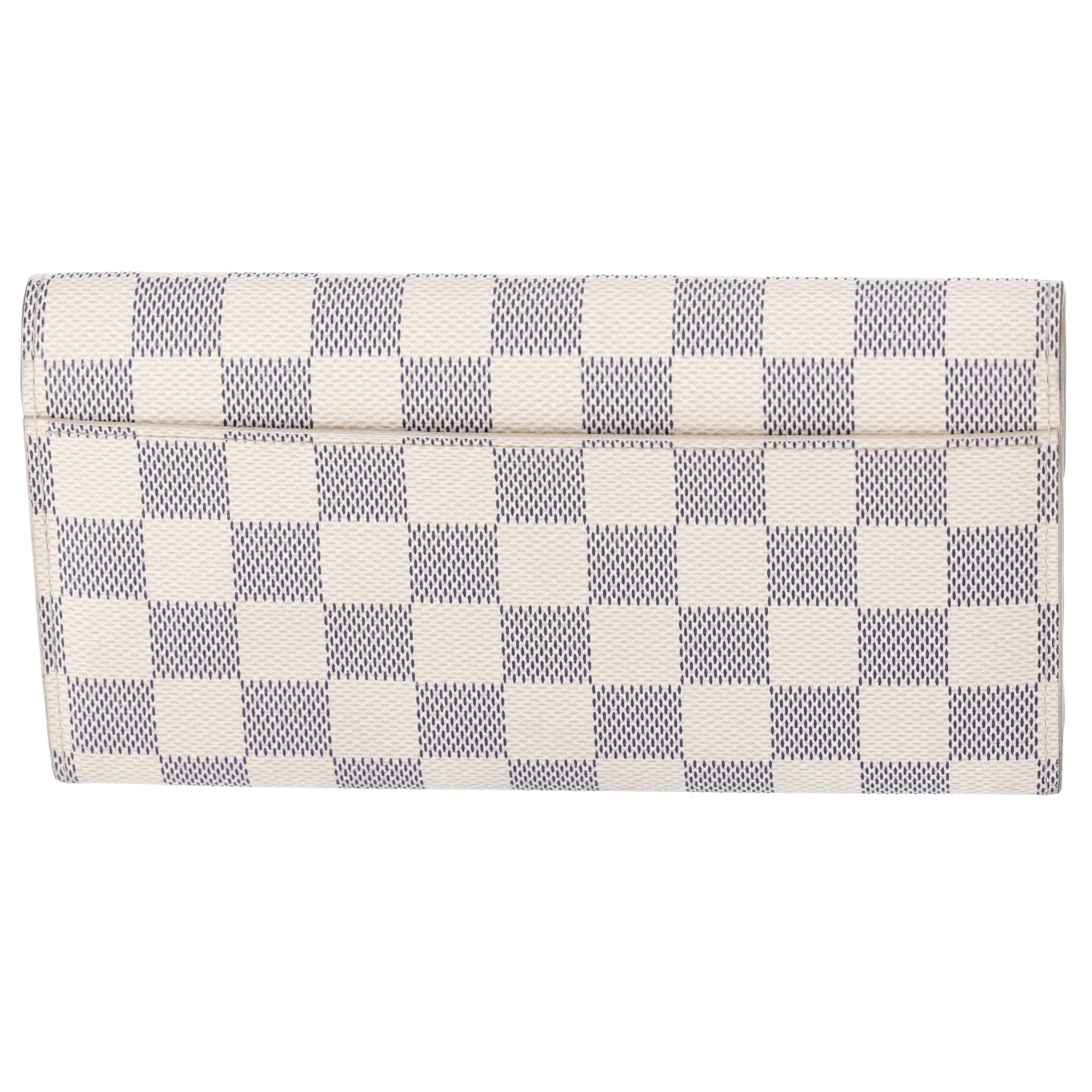 Louis Vuitton Sarah Long Wallet N63208 Azur Damier Canvas sold by Gaby's Bags product image thumbnail 2