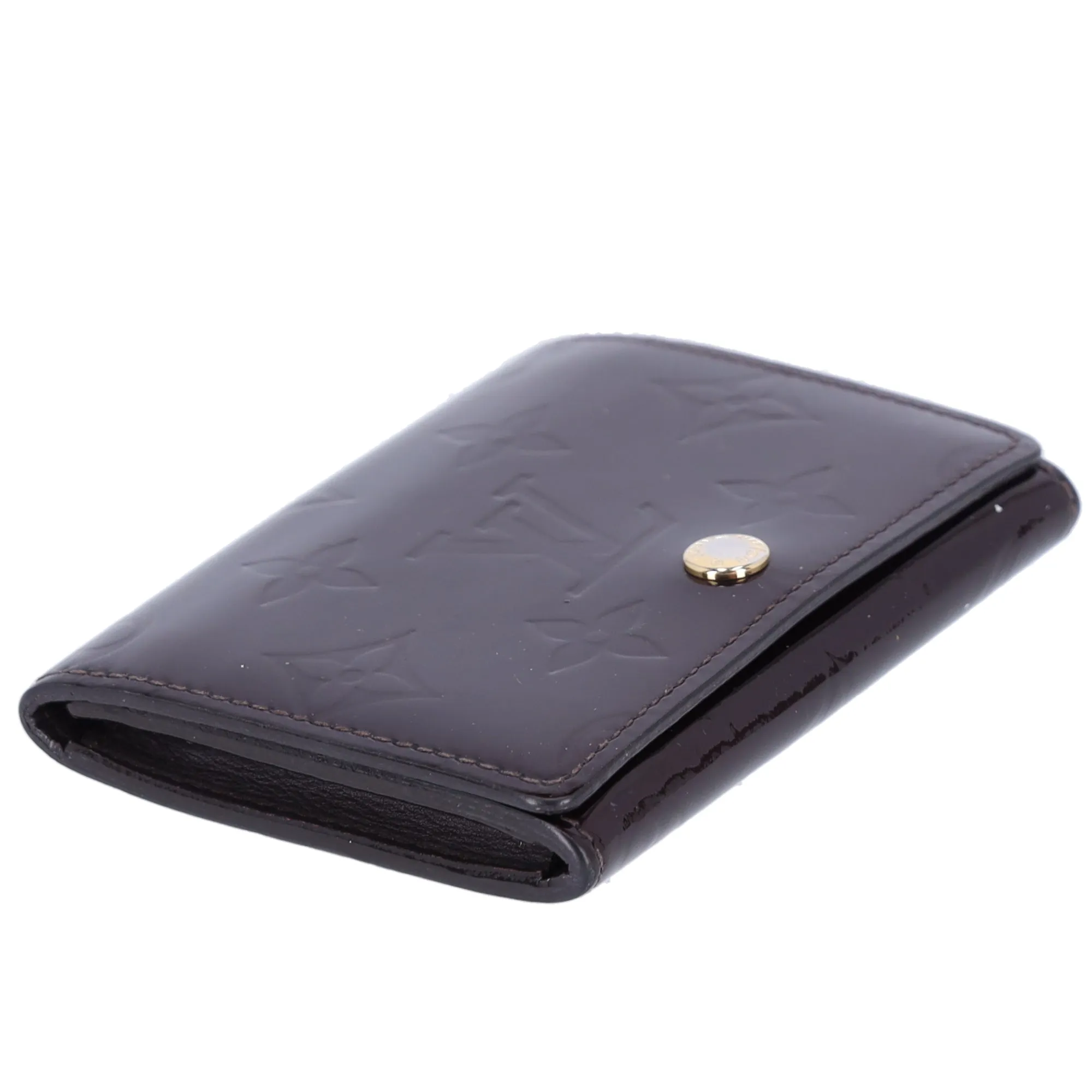 Louis Vuitton Monogram Vernis Business Card Holder M91409 Amarante sold by Gaby's Bags product image thumbnail 3