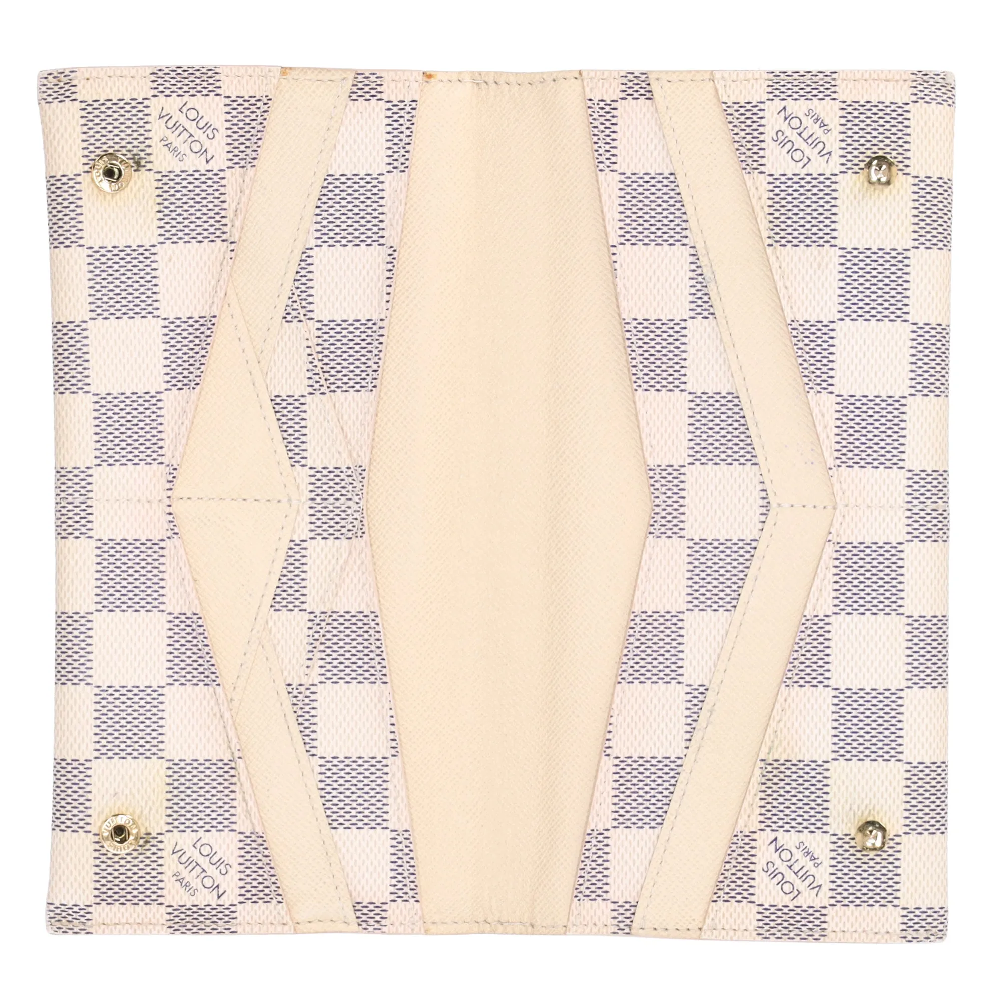 Louis Vuitton Origami Long Wallet N63098 Azur Damier sold by Gaby's Bags product image thumbnail 5