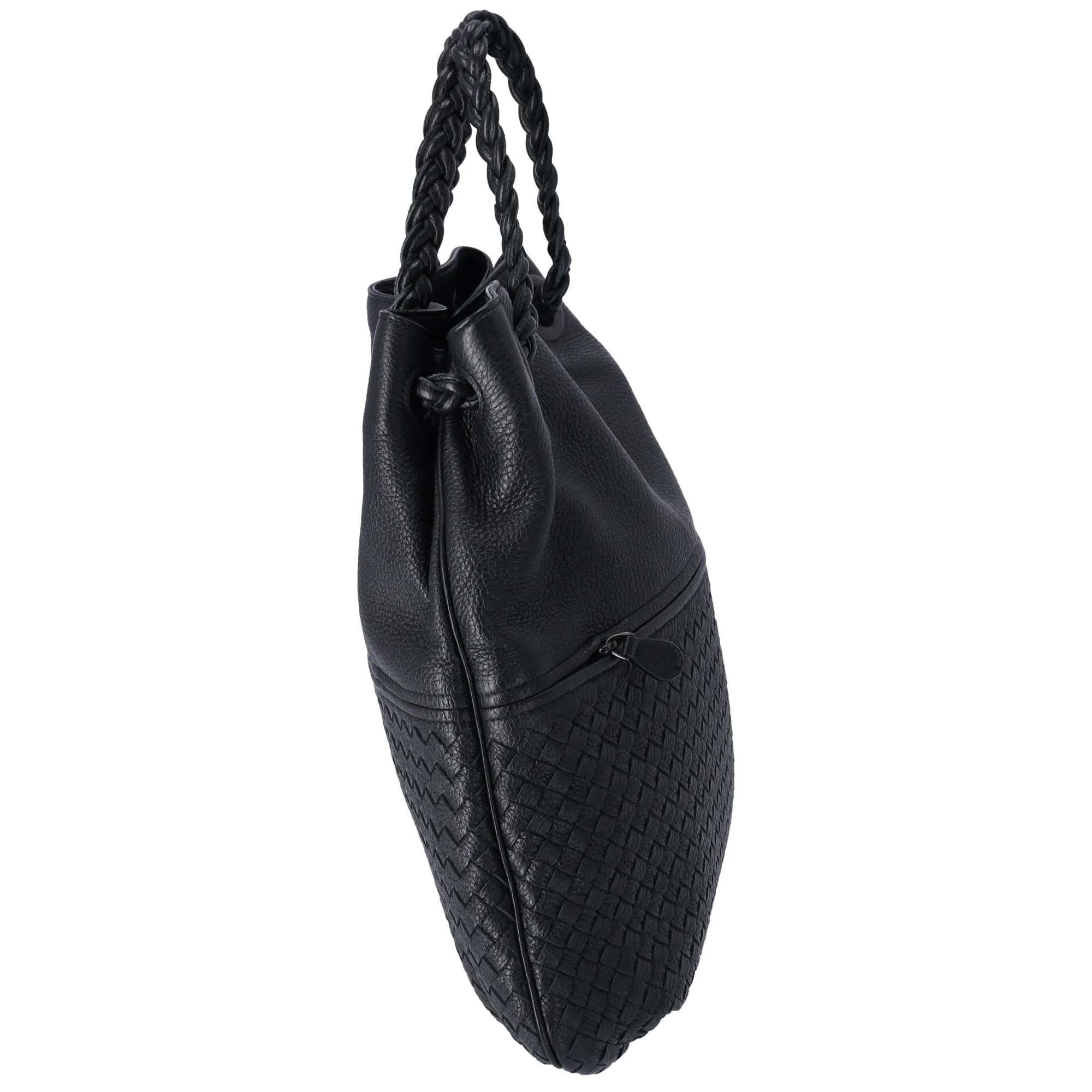 Bottega Veneta Intrecciato Tote Bag Black Leather sold by Gaby's Bags product image thumbnail 3