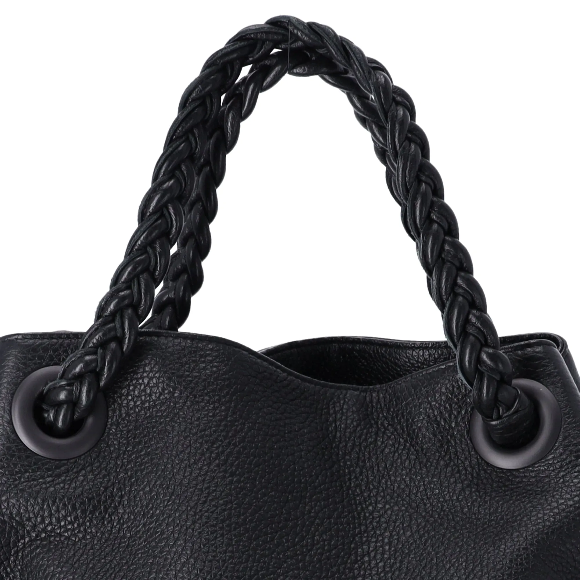 Bottega Veneta Intrecciato Tote Bag Black Leather sold by Gaby's Bags product image thumbnail 2