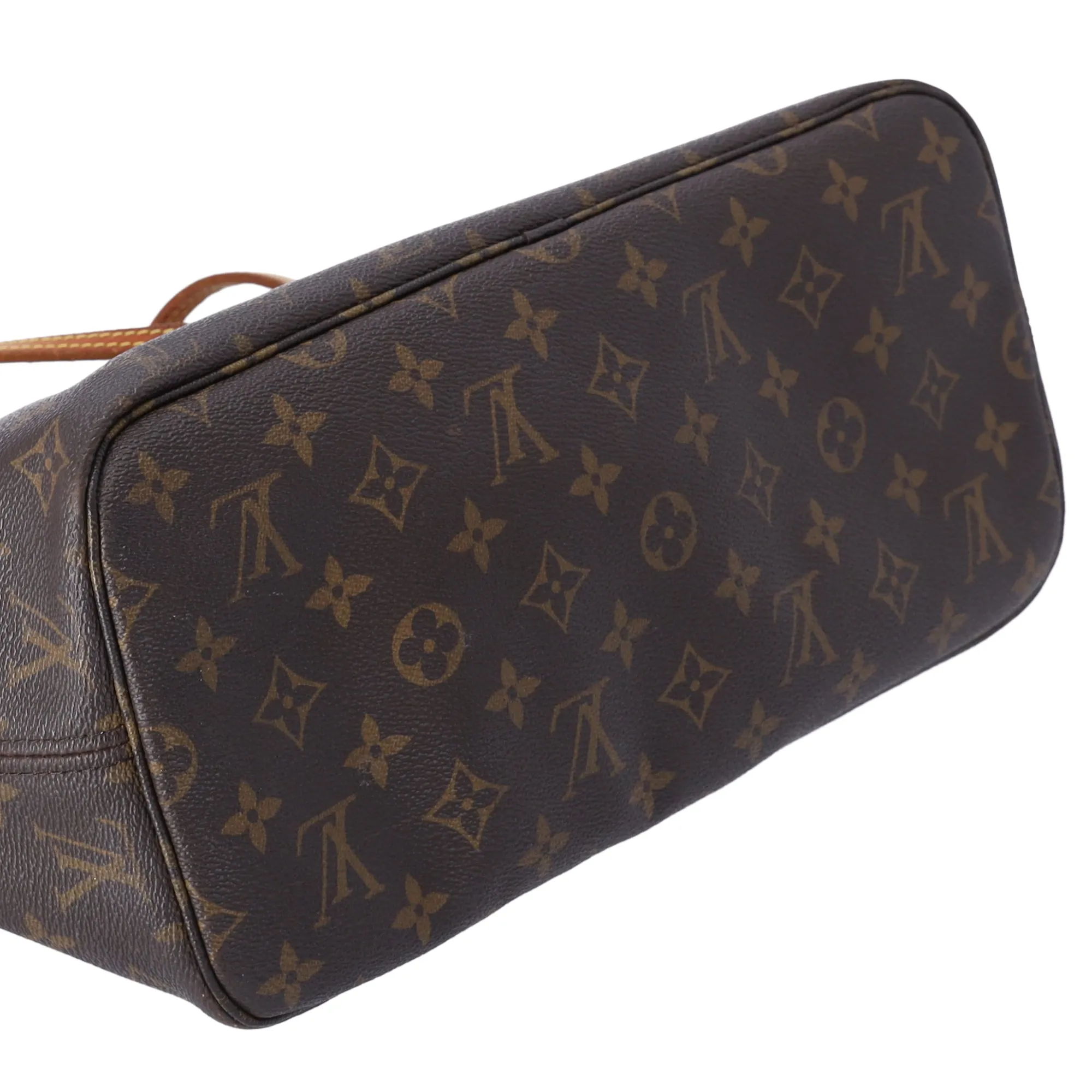 Louis Vuitton Neverfull MM Monogram Tote Bag M40156 Brown Canvas sold by Gaby's Bags product image thumbnail 5