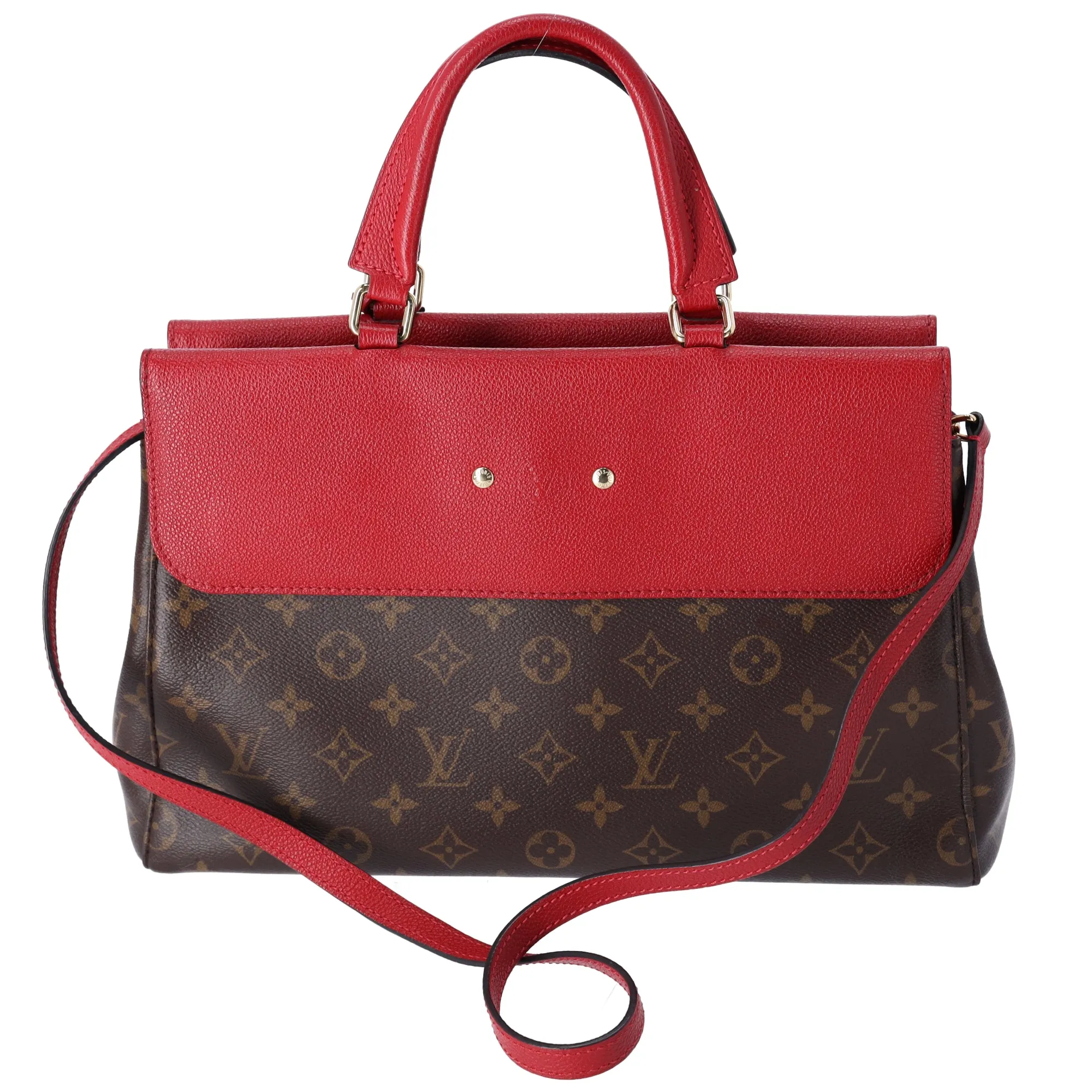 Louis Vuitton Venus Monogram Handbag M41738 Cerise Red Canvas sold by Gaby's Bags product image thumbnail 3