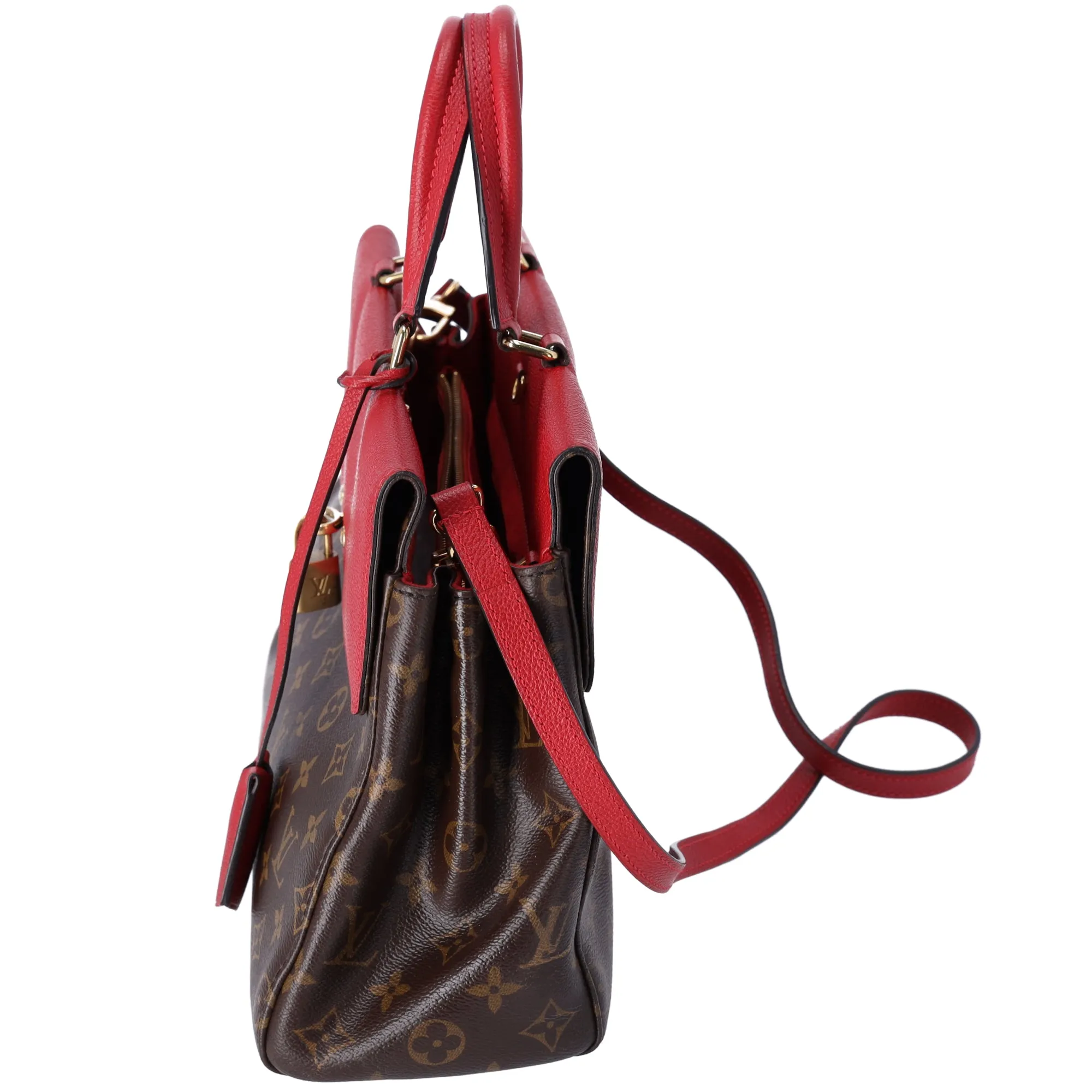 Louis Vuitton Venus Monogram Handbag M41738 Cerise Red Canvas sold by Gaby's Bags product image thumbnail 4