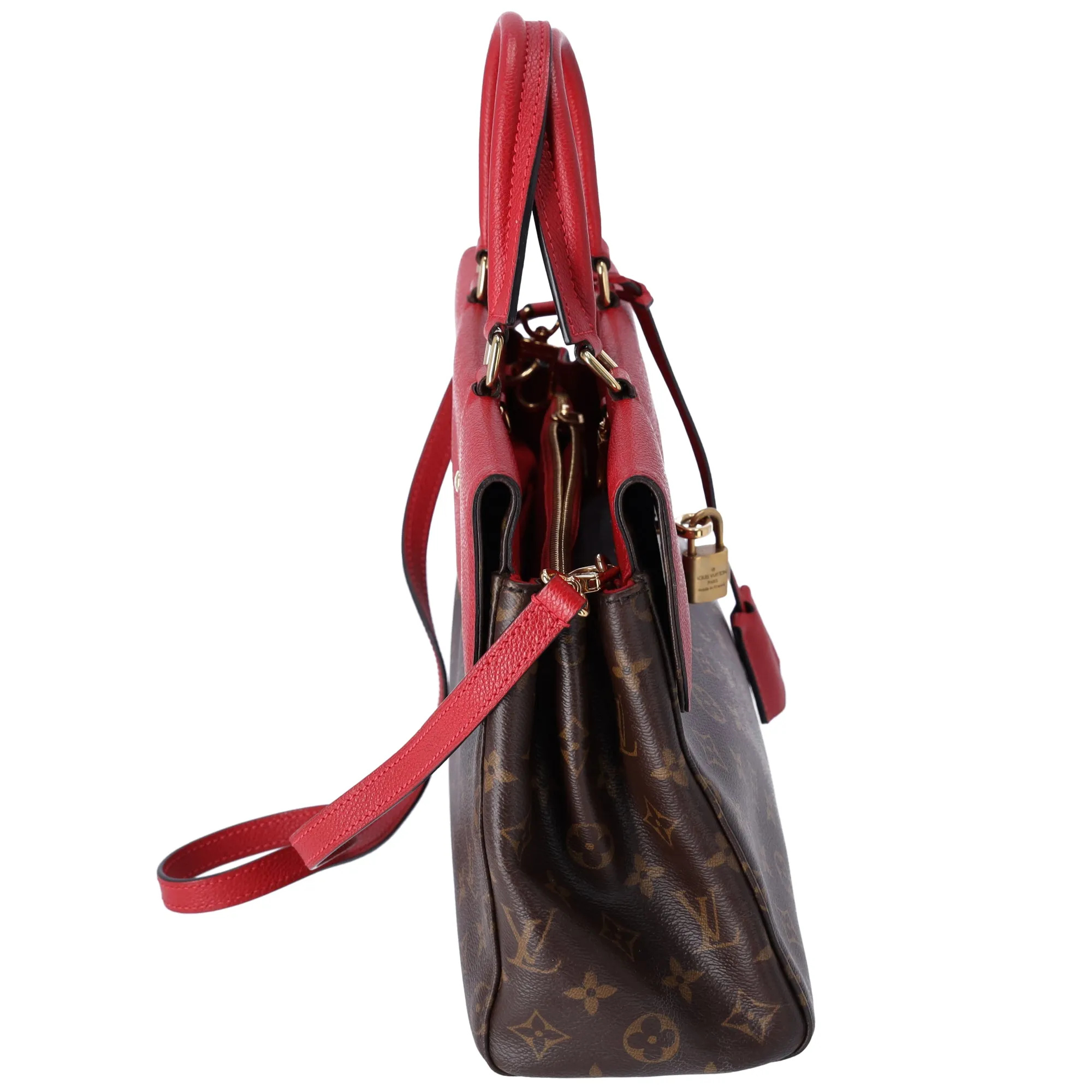 Louis Vuitton Venus Monogram Handbag M41738 Cerise Red Canvas sold by Gaby's Bags product image thumbnail 2
