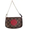 Louis Vuitton Mini Pochette Accessoires Damier Ebene Trunks Handbag N58011 sold by Gaby's Bags
