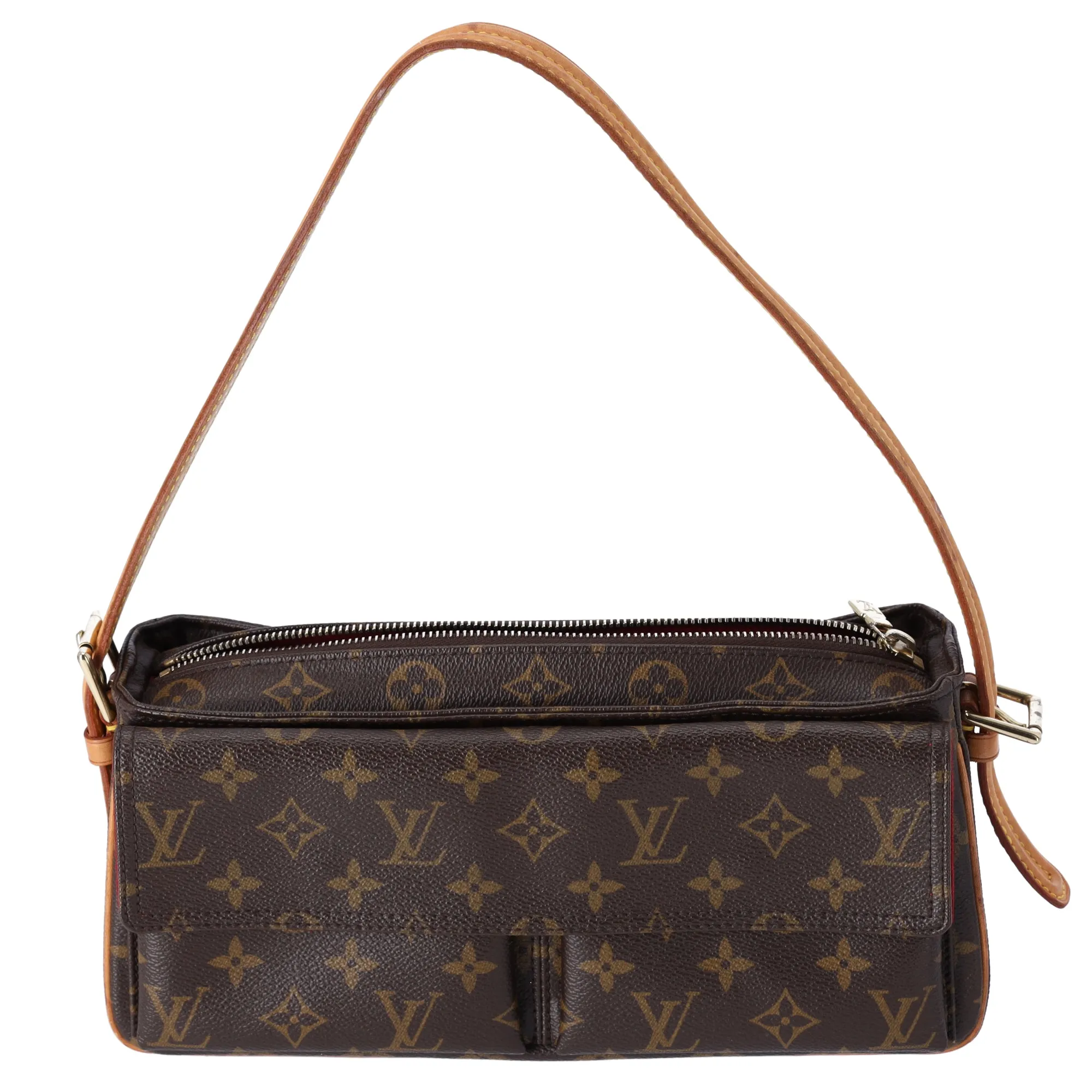 Louis Vuitton Viva Cite MM Monogram Shoulder Bag M51164 Brown sold by Gaby's Bags