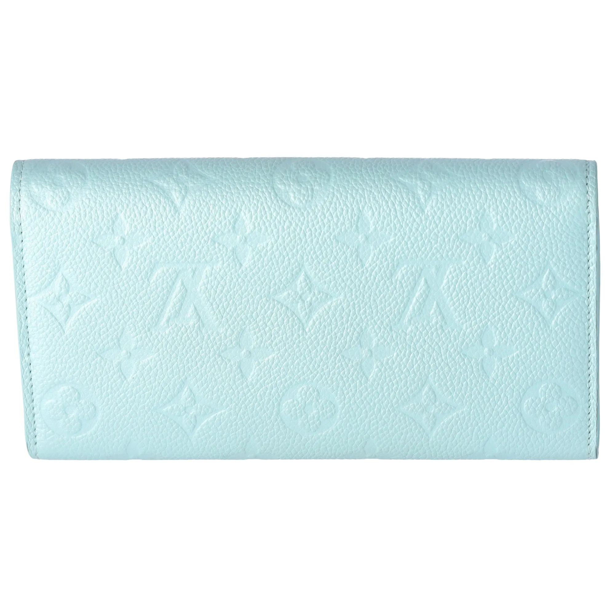 Louis Vuitton Sarah Monogram Empreinte Long Wallet M82174 Light Blue sold by Gaby's Bags product image thumbnail 2