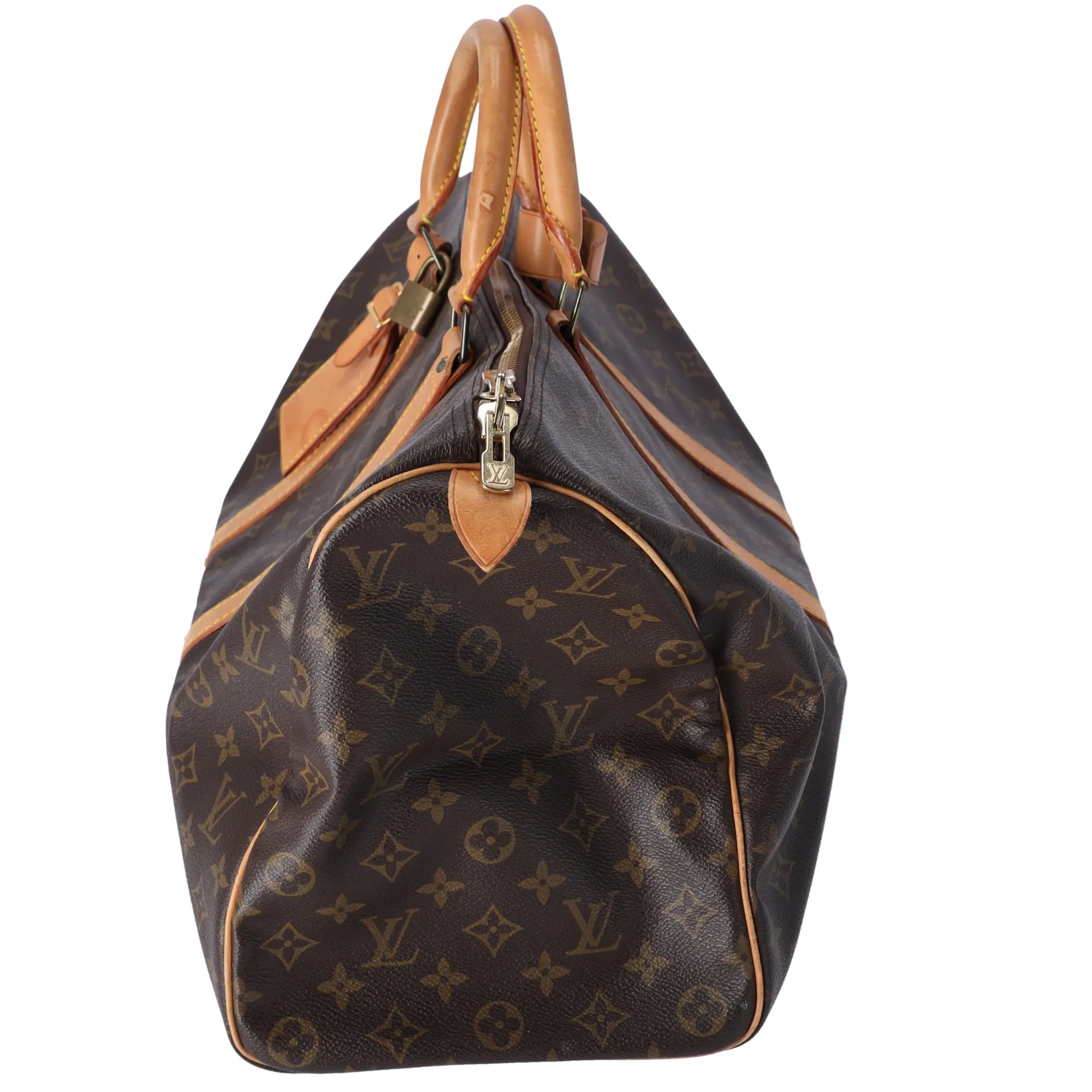 Louis Vuitton Keepall 45 Monogram Boston Duffle Bag M41428 Canvas sold by Gaby's Bags product image thumbnail 5