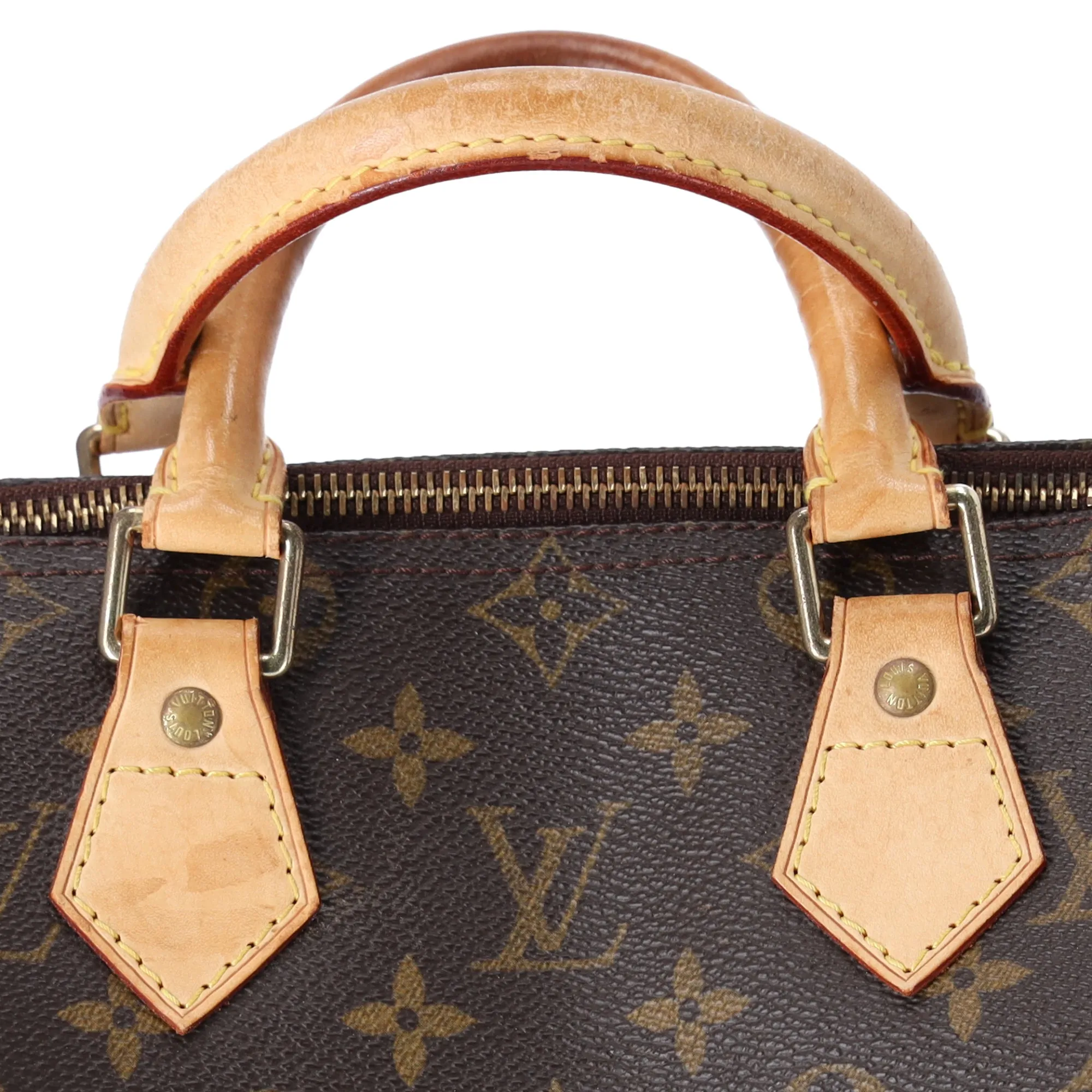 Louis Vuitton Speedy 25 Monogram Handbag M41528 Canvas sold by Gaby's Bags product image thumbnail 2