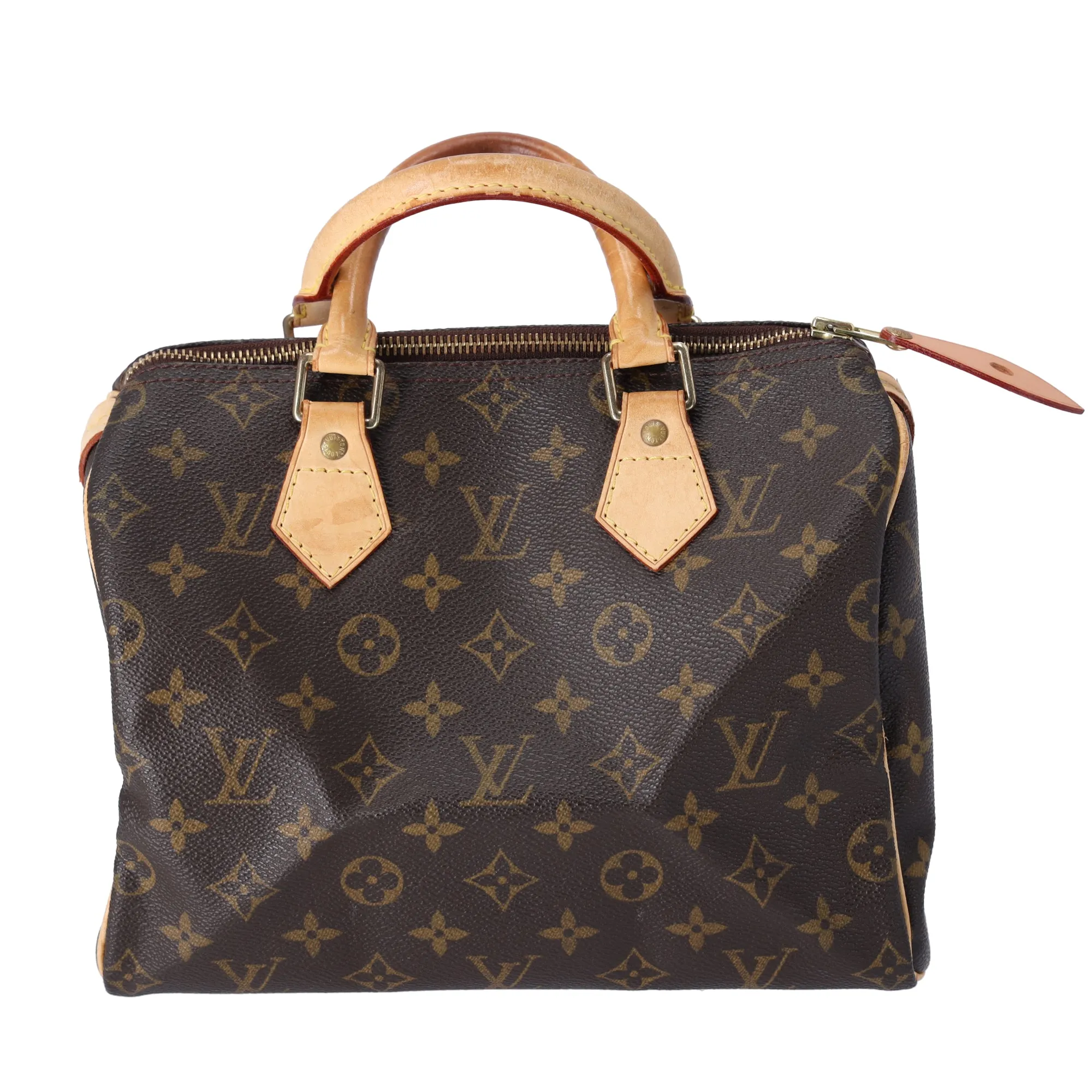 Louis Vuitton Speedy 25 Monogram Handbag M41528 Canvas sold by Gaby's Bags