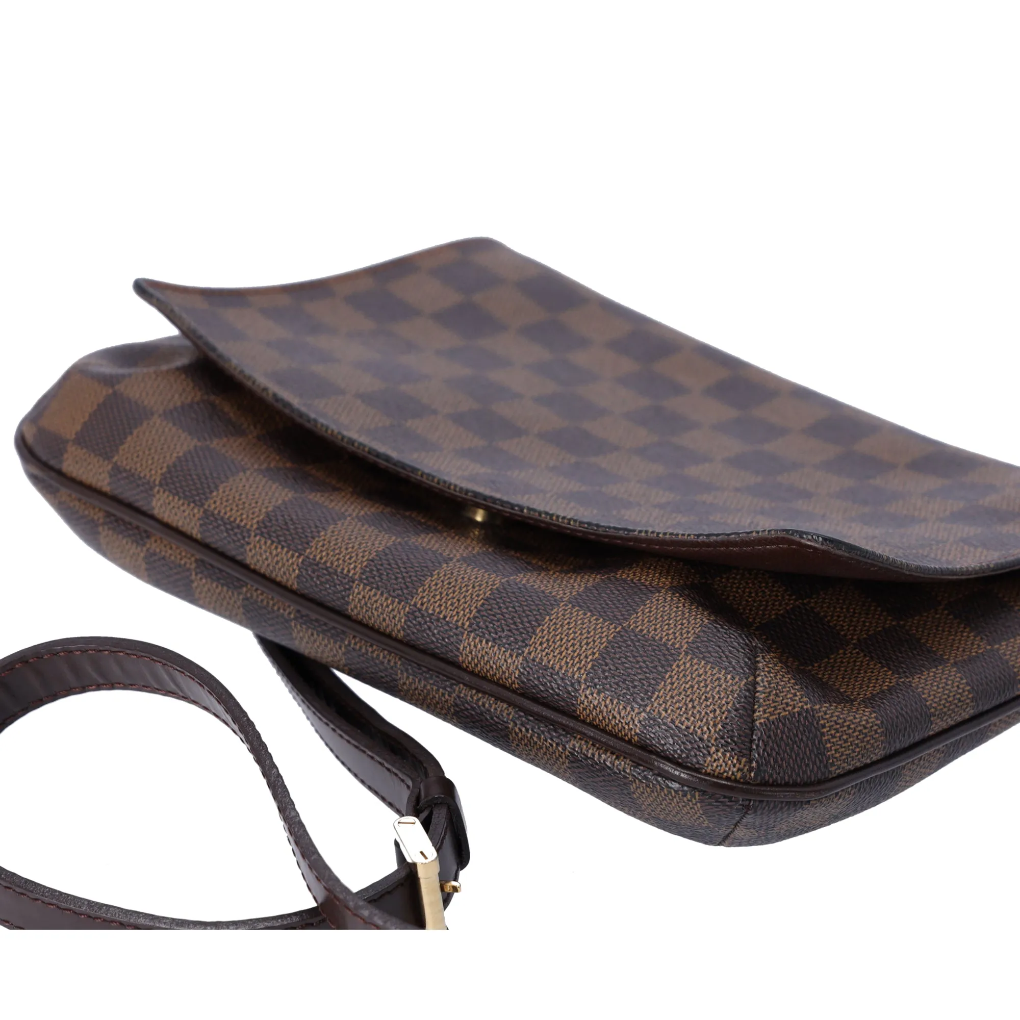 Louis Vuitton Musette Tango Long Strap Shoulder Bag N51301 Damier Ebene sold by Gaby's Bags product image thumbnail 3