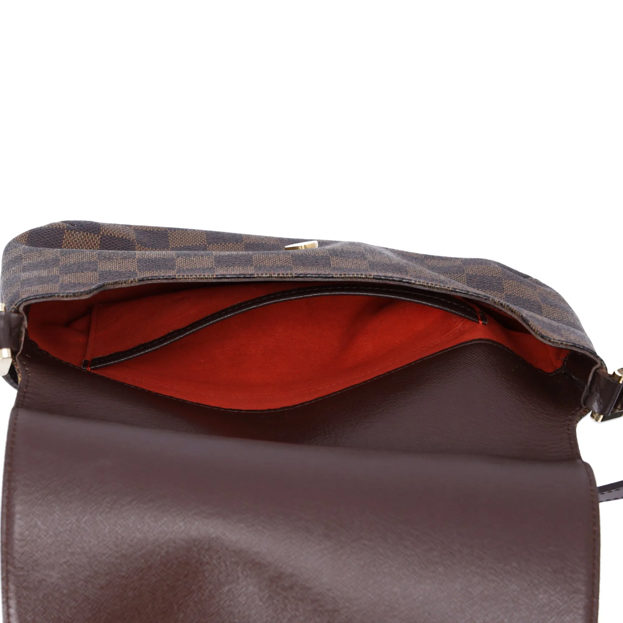 Louis Vuitton Musette Tango Long Strap Shoulder Bag N51301 Damier Ebene sold by Gaby's Bags product image thumbnail 4