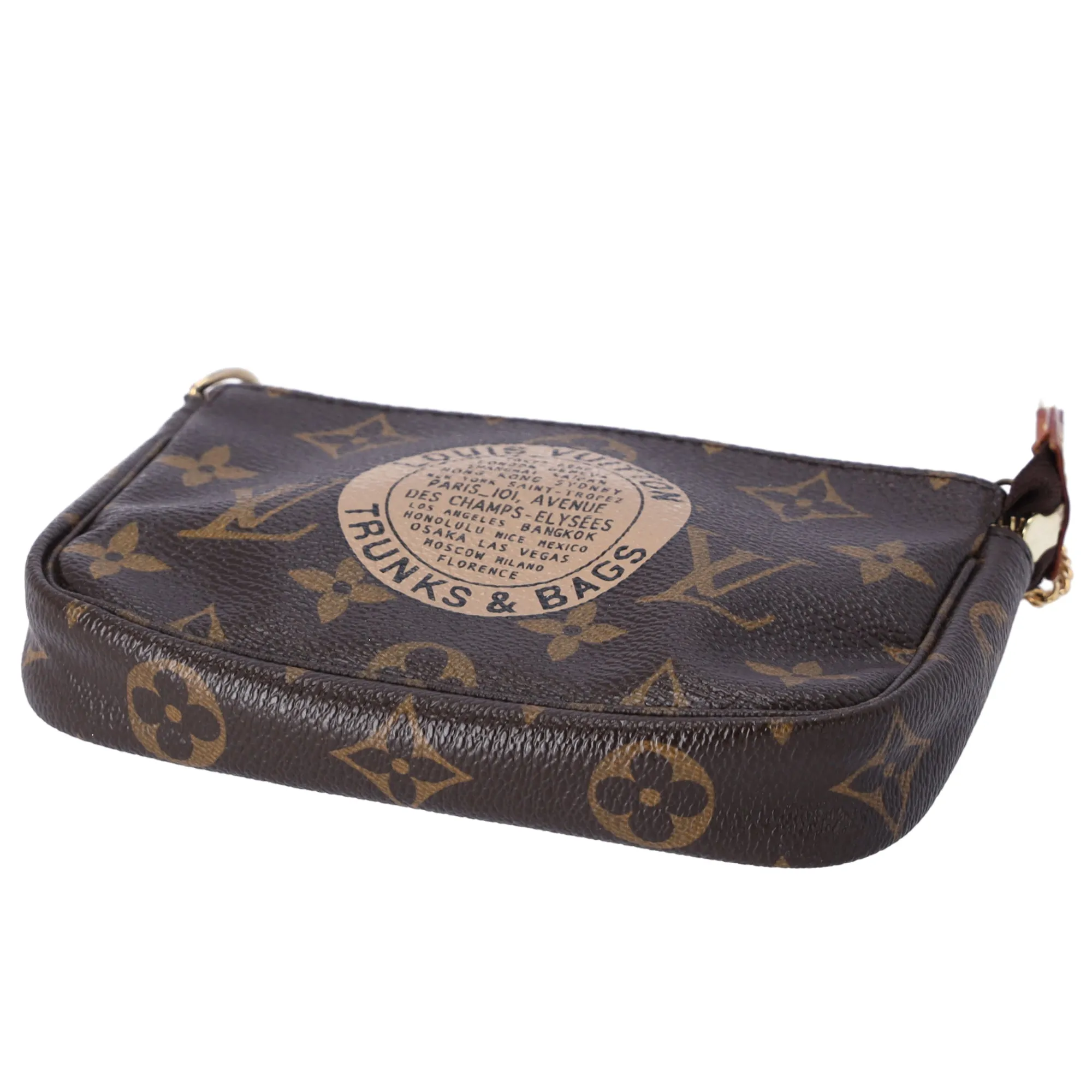 Louis Vuitton Mini Pochette Accessoires Monogram Trunks Handbag M60153 sold by Gaby's Bags product image thumbnail 5