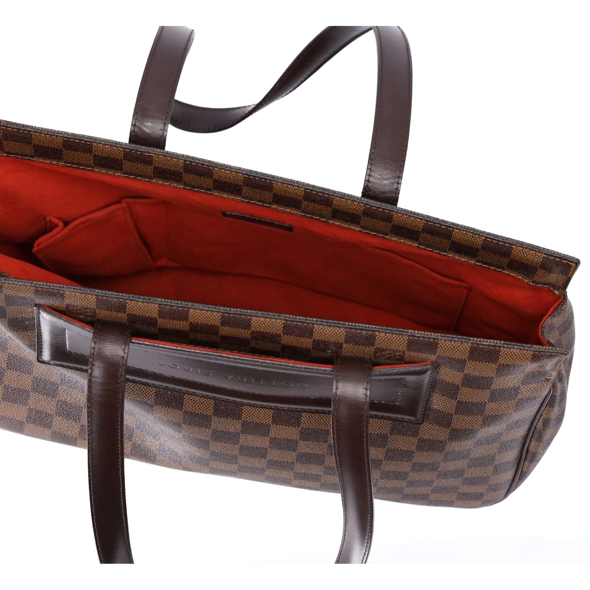 Louis Vuitton Parioli PM Tote Bag N51123 Ebene Damier Canvas sold by Gaby's Bags product image thumbnail 5