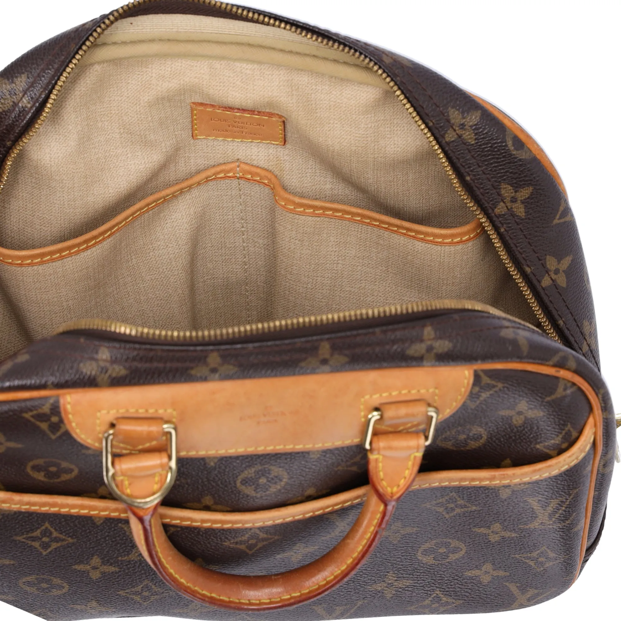 Louis Vuitton Trouville Monogram Handbag M42228 Canvas sold by Gaby's Bags product image thumbnail 4