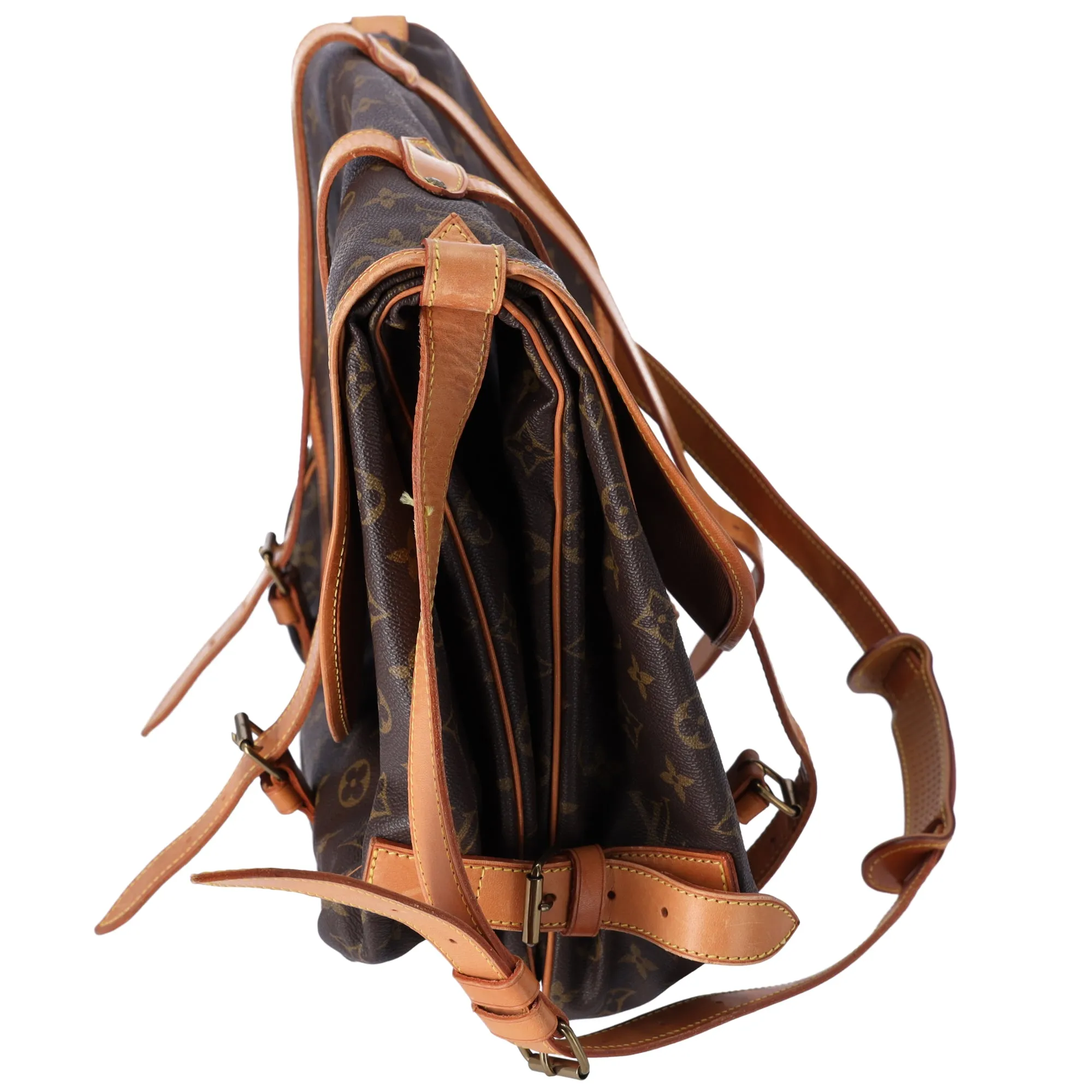 Louis Vuitton Saumur 43 Monogram Shoulder Bag M42252 Canvas sold by Gaby's Bags product image thumbnail 5